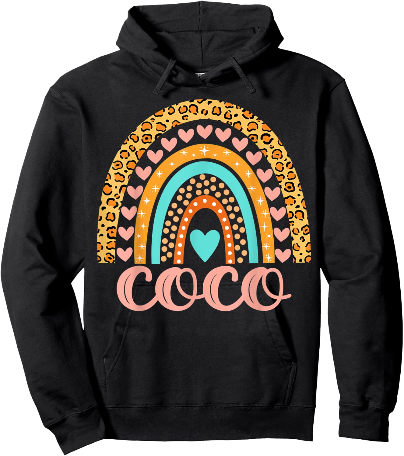 Coco Coco Name Birthday Shirt Gift Hoodie - Hoodie | Black