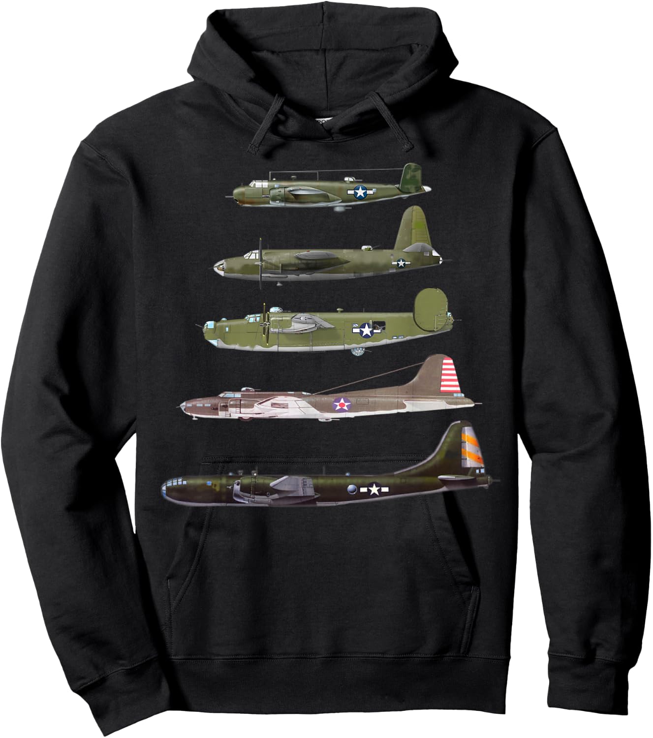 WW2 Bombers Planes Spotting B-29 Superfortress Hoodie - Hoodie | Black