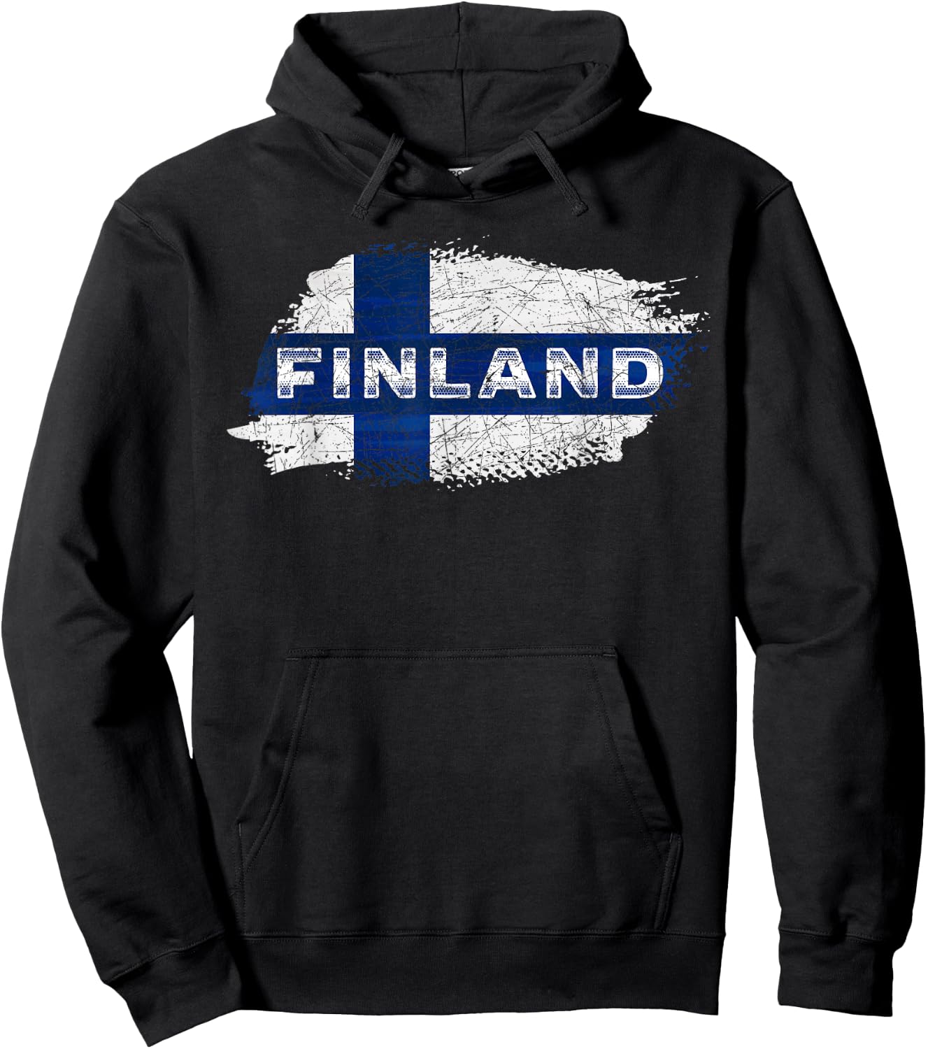 Finnish Flag Sisu Finn Pride Scandinavian Culture Finland Hoodie - Hoodie | Black
