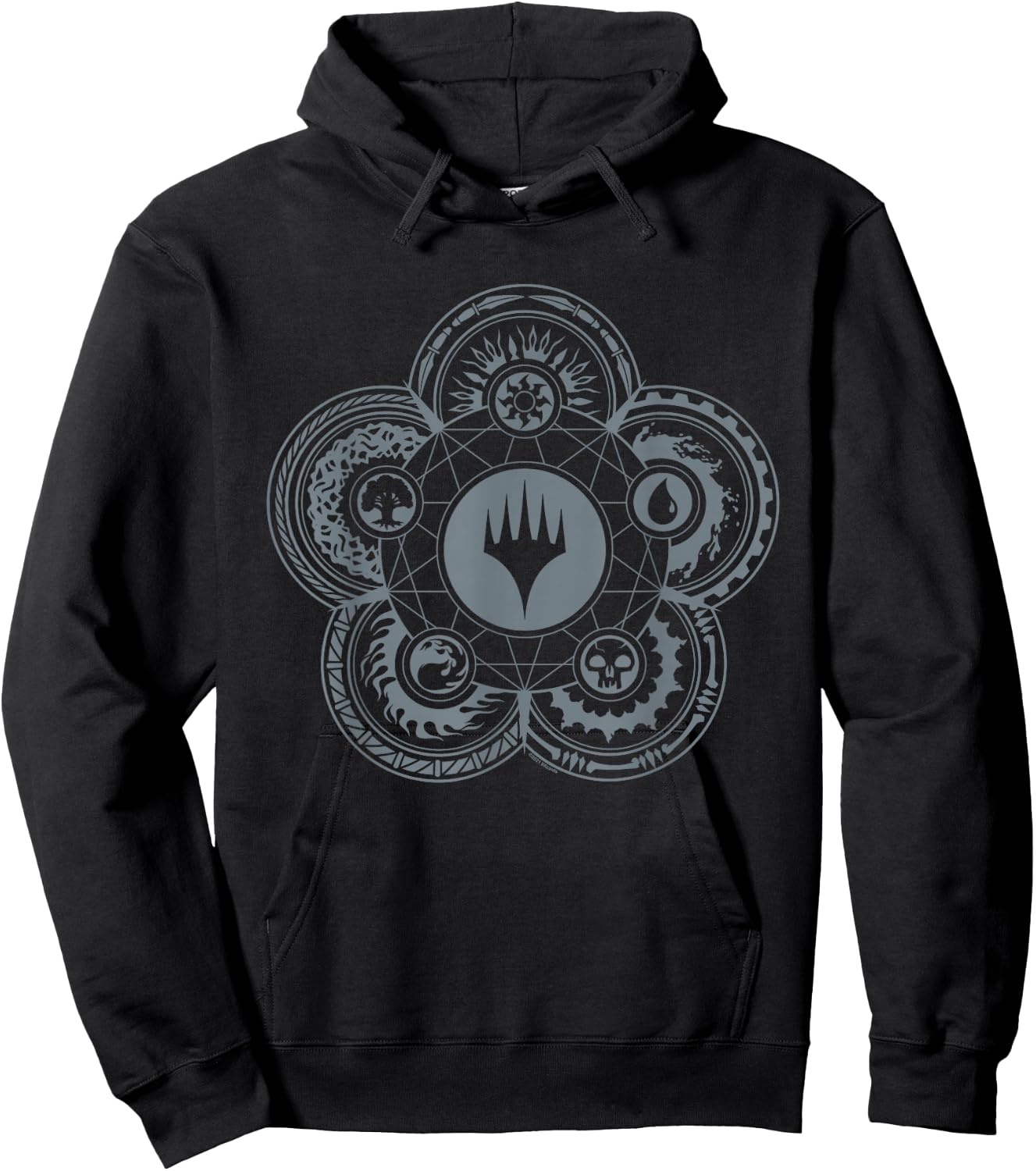 Magic: The Gathering Icon Hieroglyph Small Hoodie - Hoodie | Black