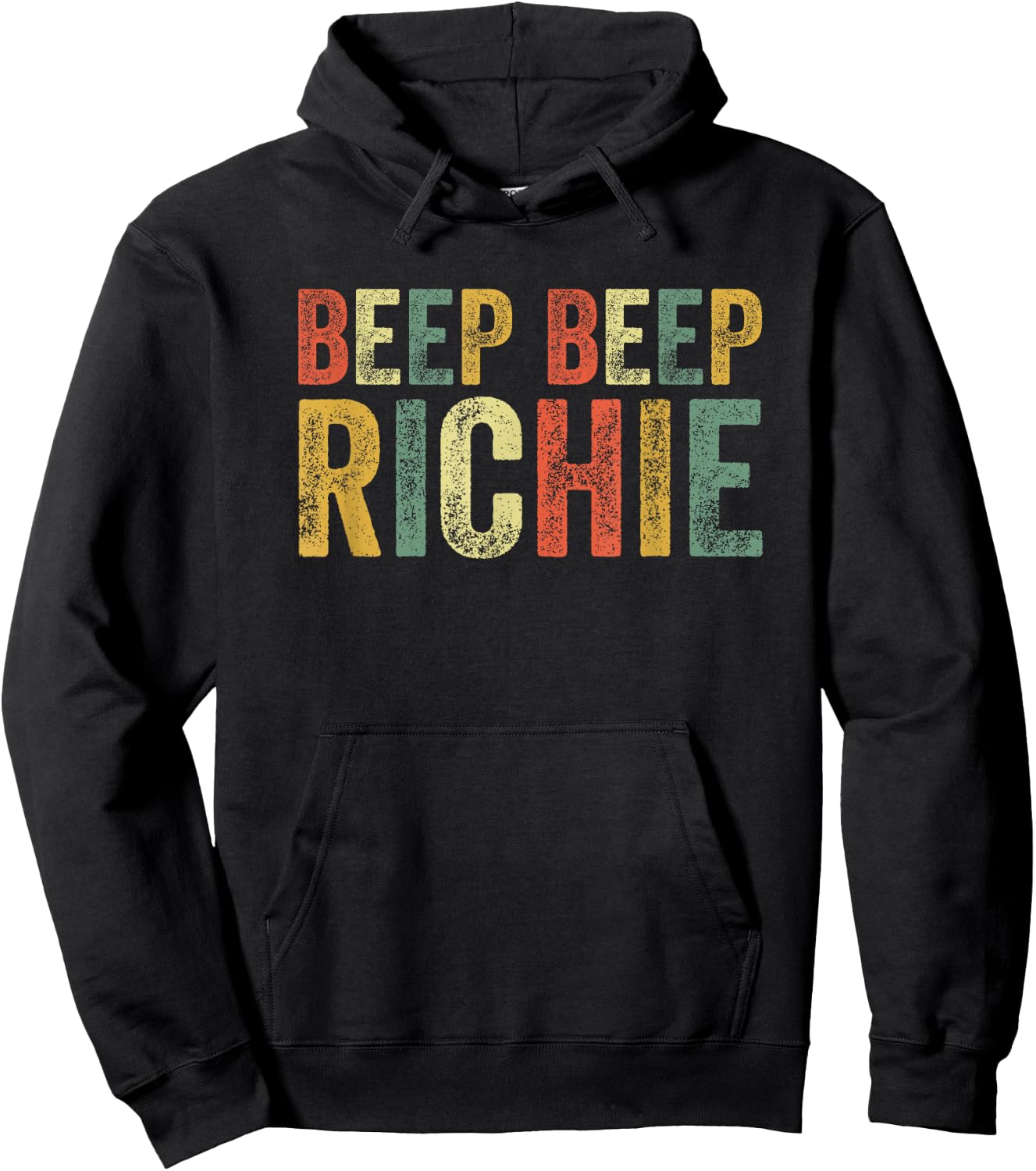 Beep Beep Richie Funny Meme Scary Horror Clown Inside Joke Hoodie - Hoodie | Black
