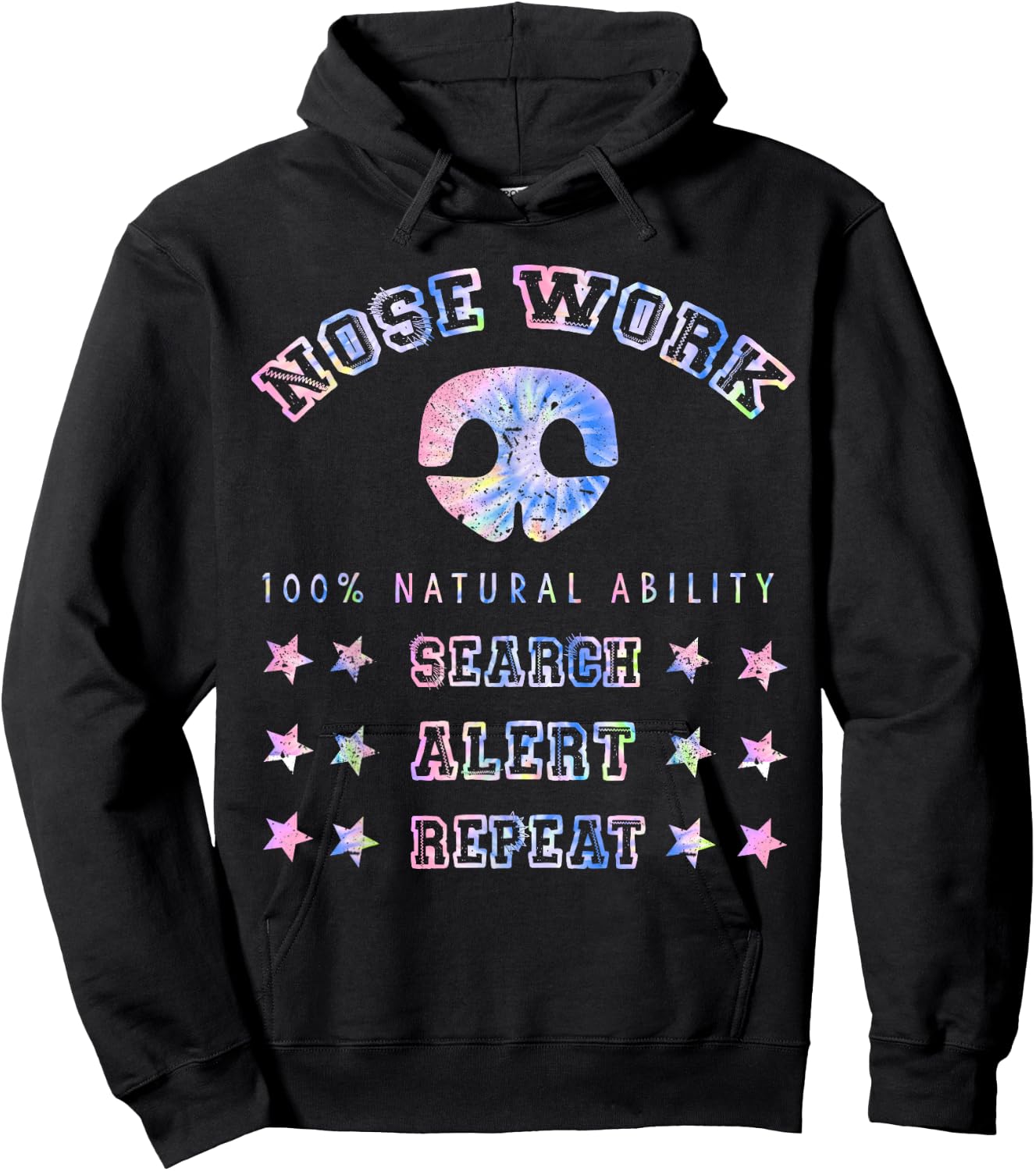 Dog Sport Training Nosework Nose Work Scent Work For Dogs Hoodie - Hoodie | Black