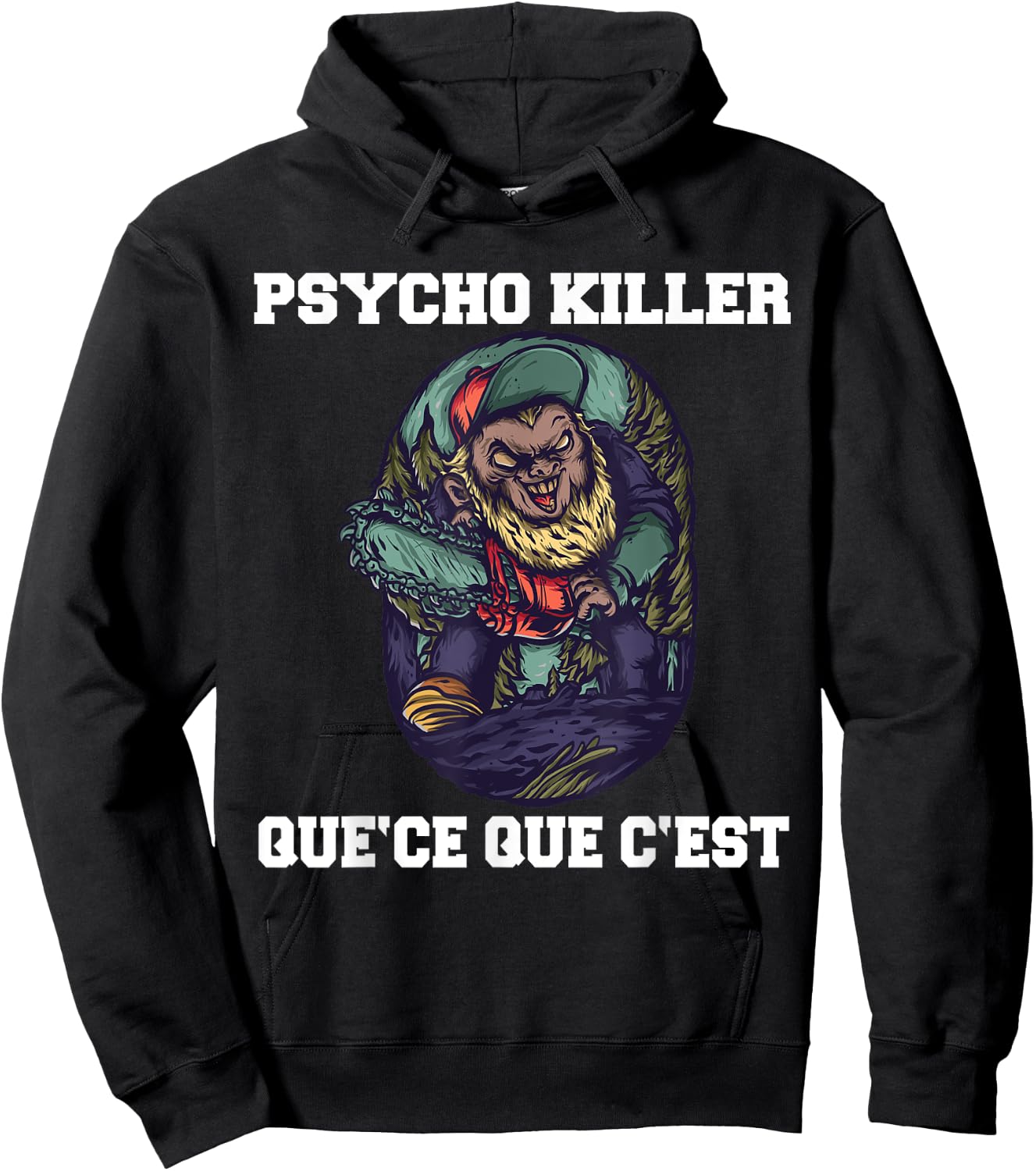Psycho Killer Hoodie - Hoodie | Black