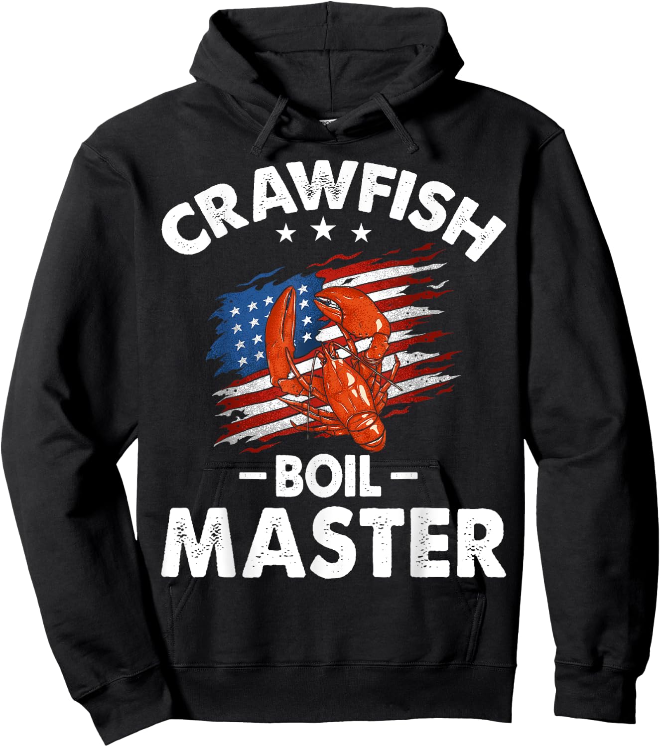 Crawfish Boil Master - Crawfish Boiling Crab Mud Bug Hoodie - Hoodie | Black