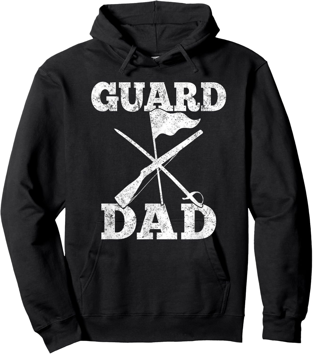 Color Guard Dad Shirt Hoodie - Hoodie | Black