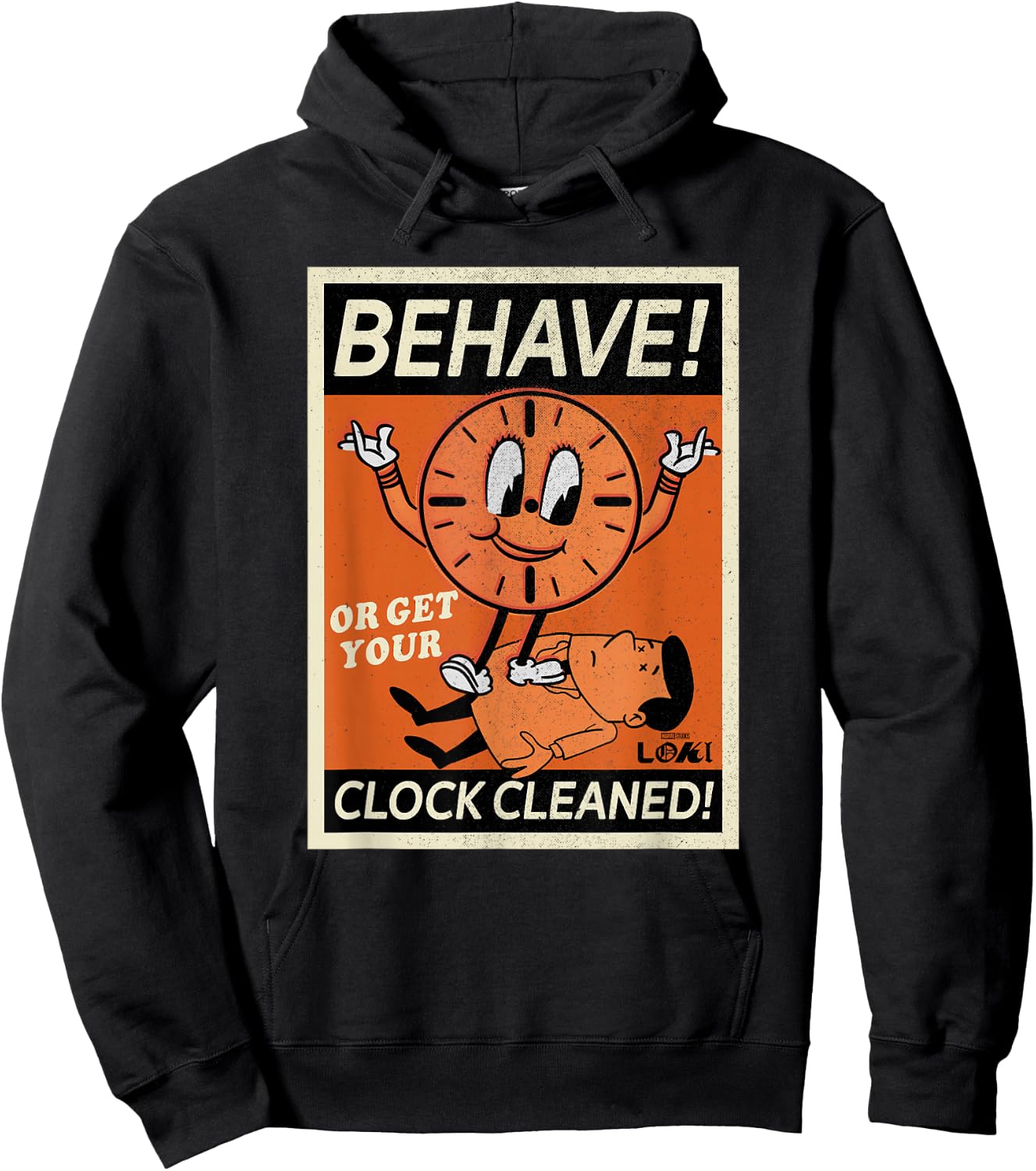 Marvel Loki Miss Minutes Is Always Watching Hoodie - Hoodie | Black