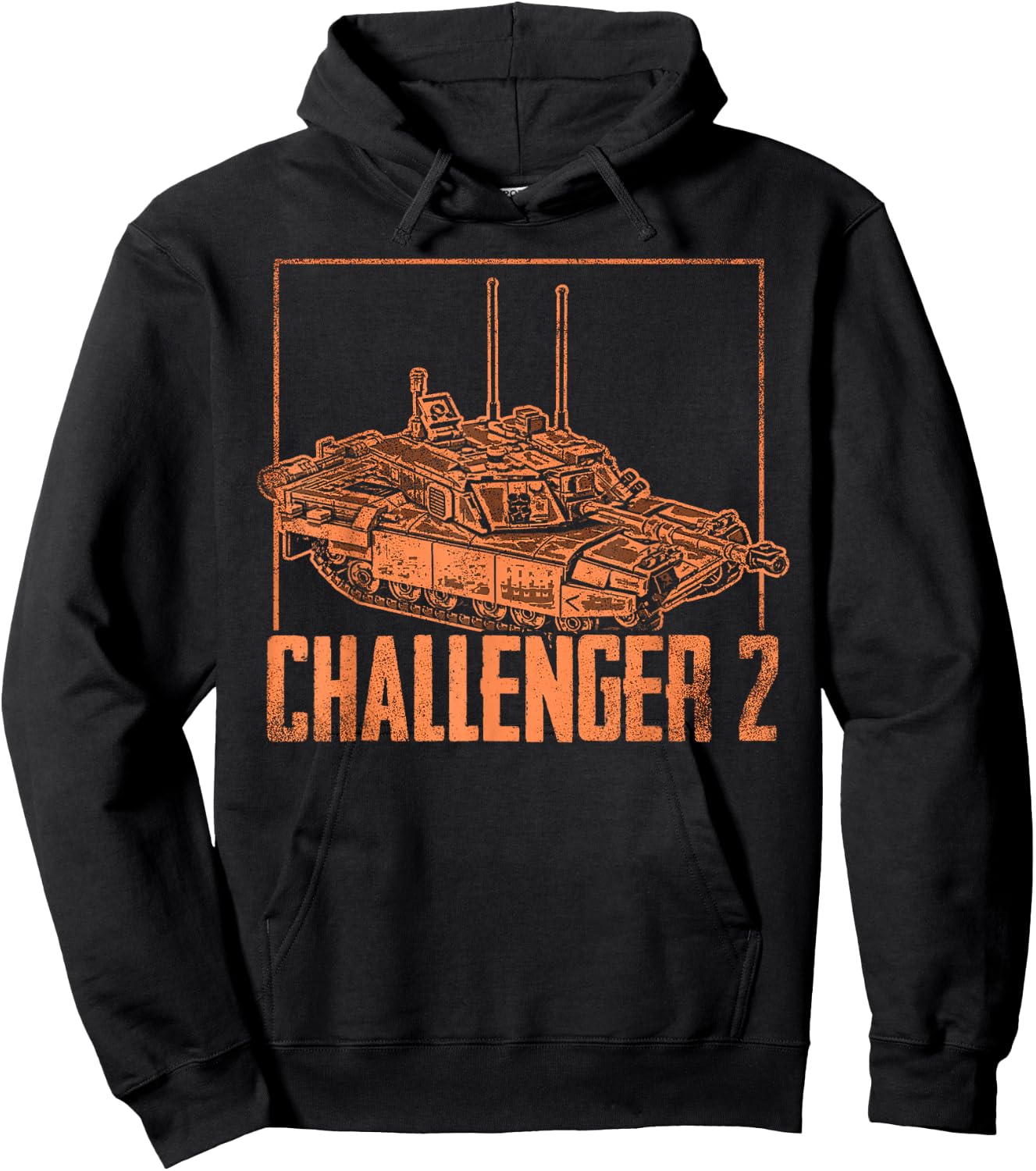 Challenger 2 Battle Tank United Kingdom British Military Hoodie - Hoodie | Black