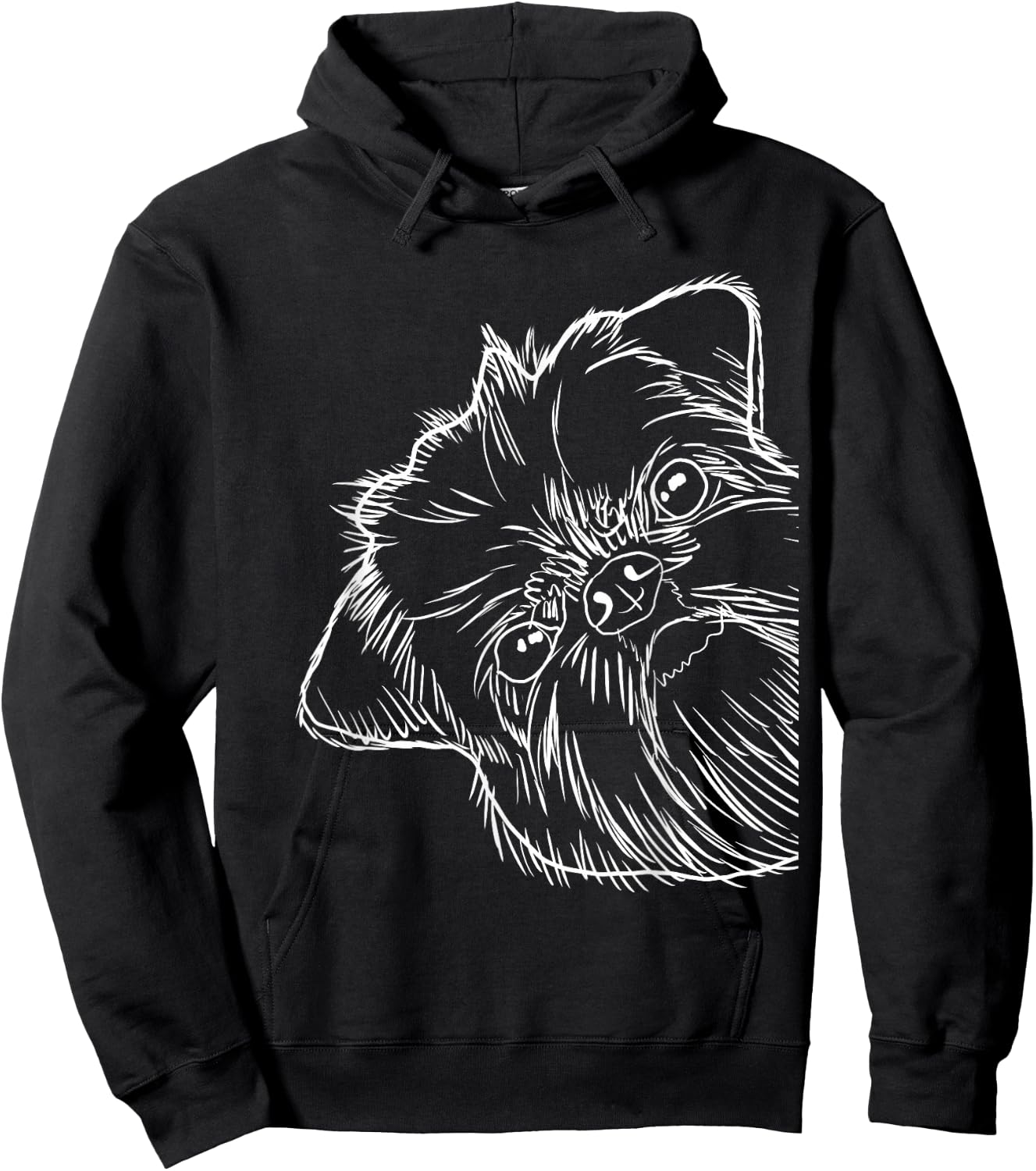 Funny Dog Brussels Griffon Hoodie - Hoodie | Black