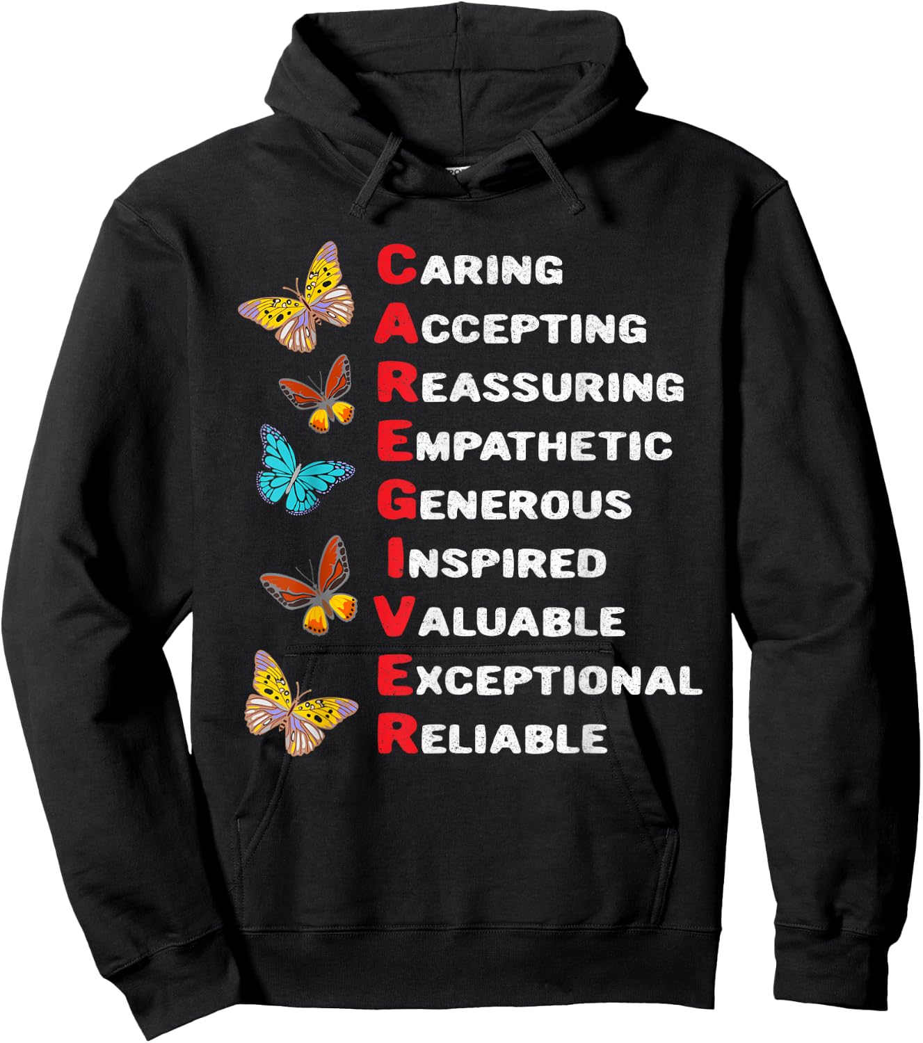 Patient Care Assistant Home Health Worker Caregiver Hoodie - Hoodie | Black