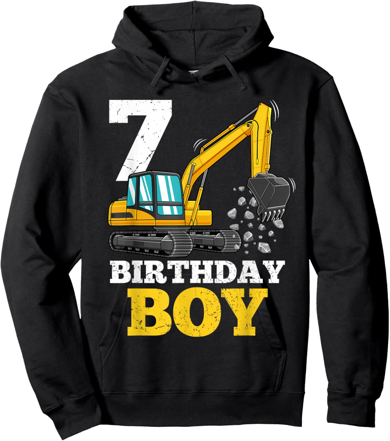 I'm 9 This Is How I Roll Monster Truck 9th Birthday Gift Hoodie - Hoodie | Black