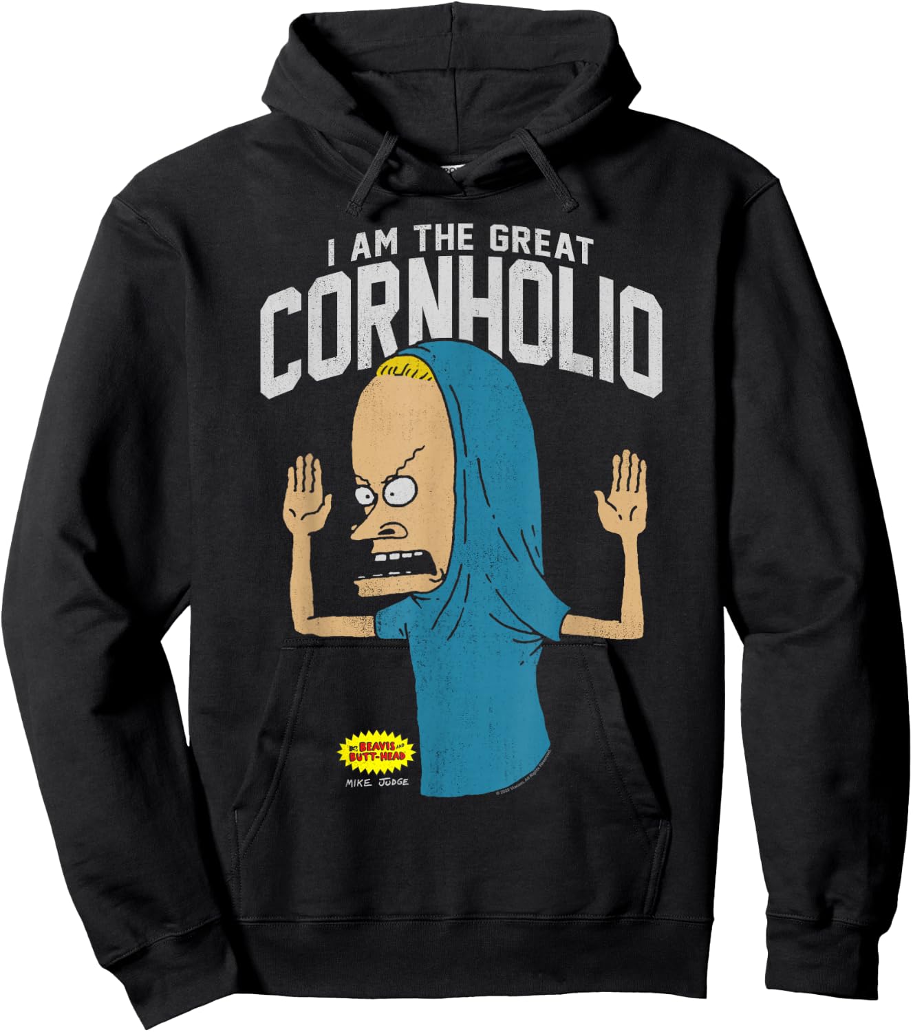 Beavis and Butt-Head I Am The Great Cornholio Small Hoodie - Hoodie | Black