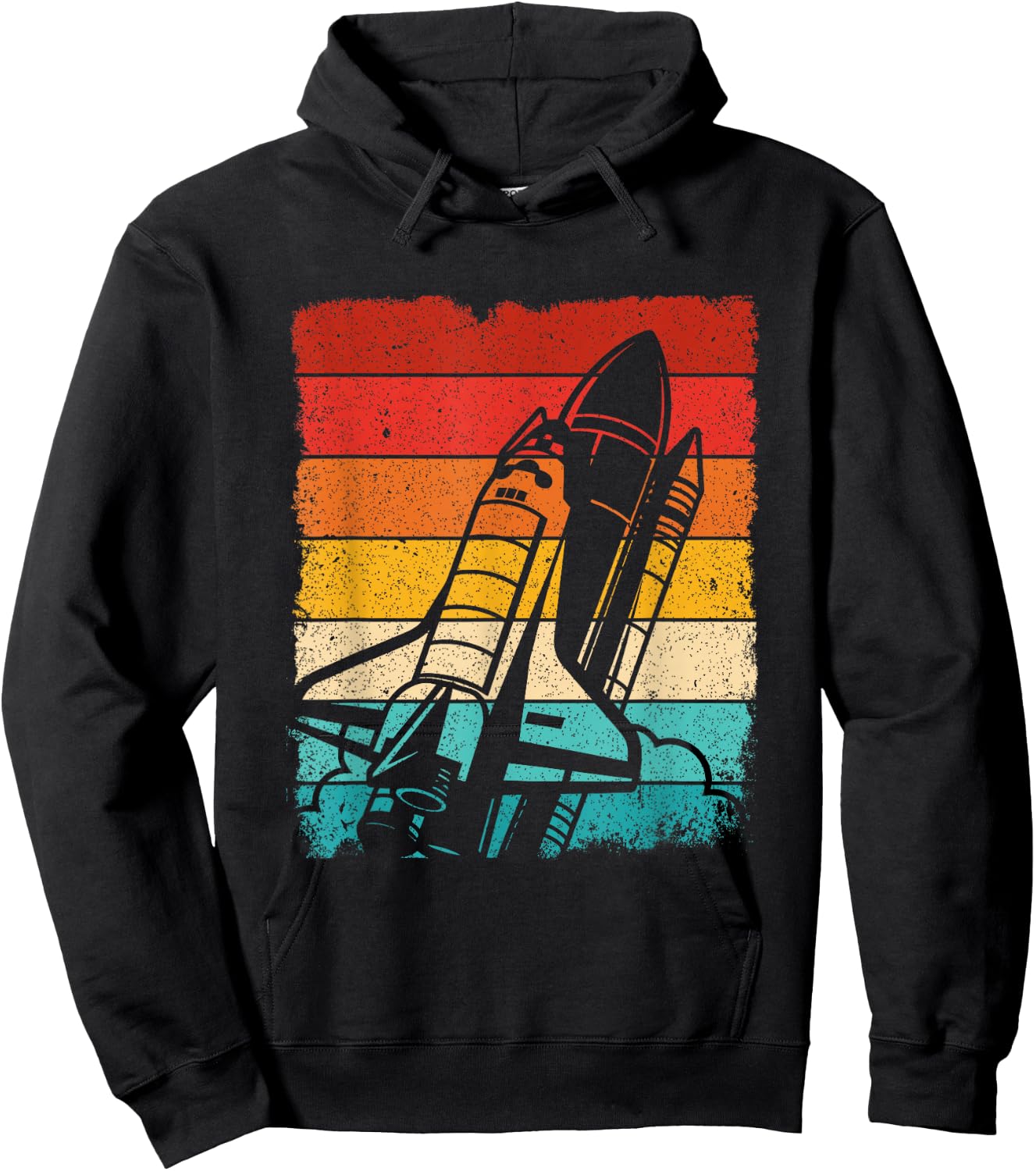 Space Shuttle Hoodie - Hoodie | Black
