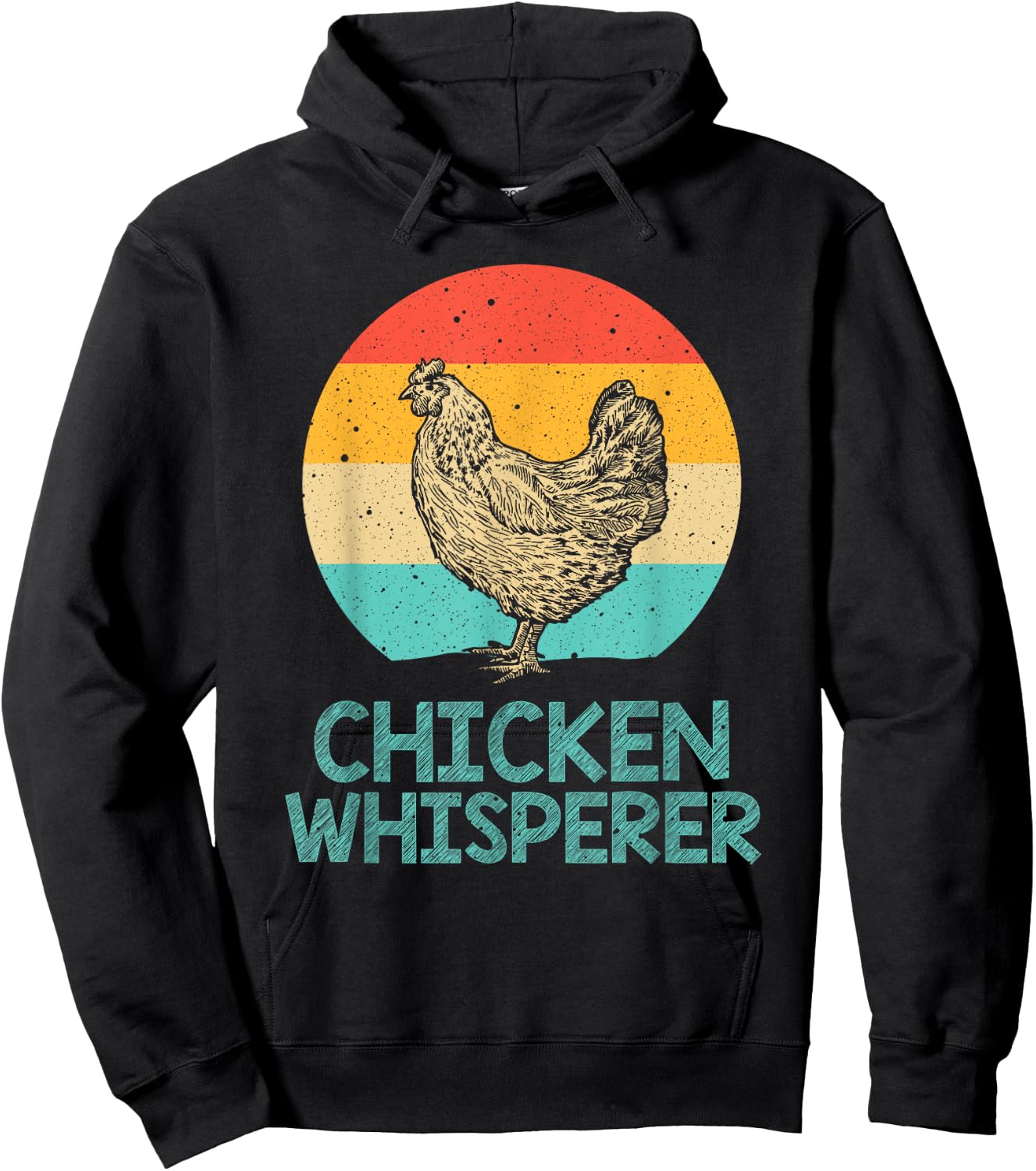 Cool Chicken Whisperer Women Chicken Lover Farmer Hoodie - Hoodie | Black