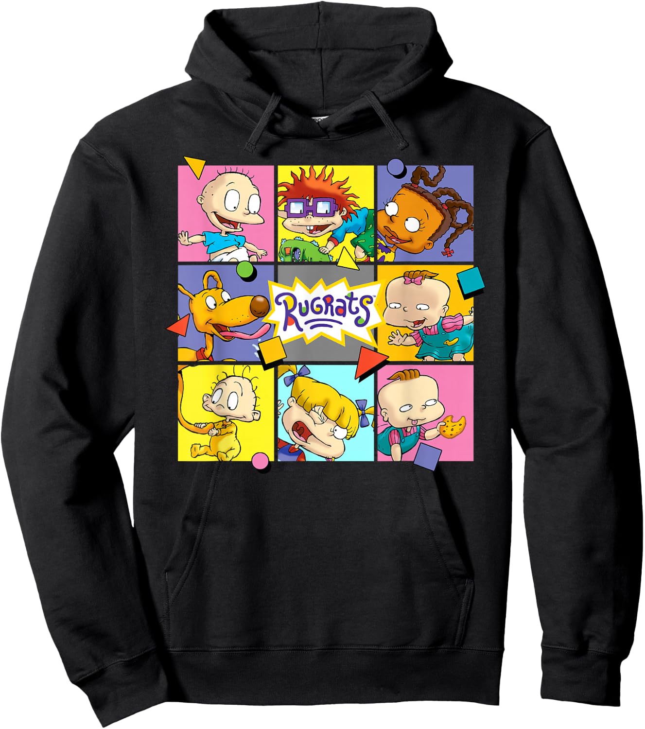 Rugrats - Tommy and Friends Box Hoodie - Hoodie | Black