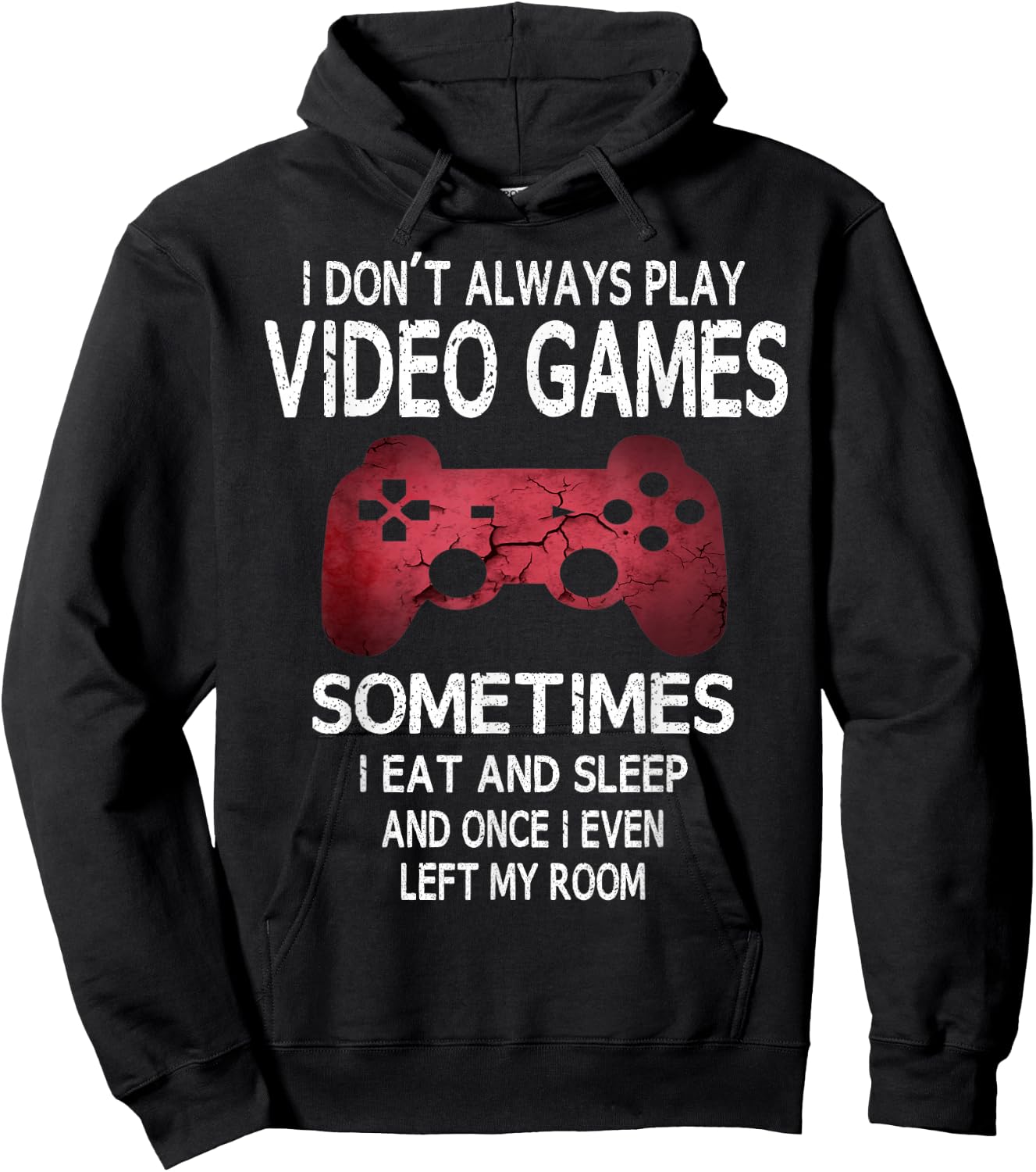 Funny Gamer Gamer Gaming Saying Boys Teenagers Hoodie - Hoodie | Black