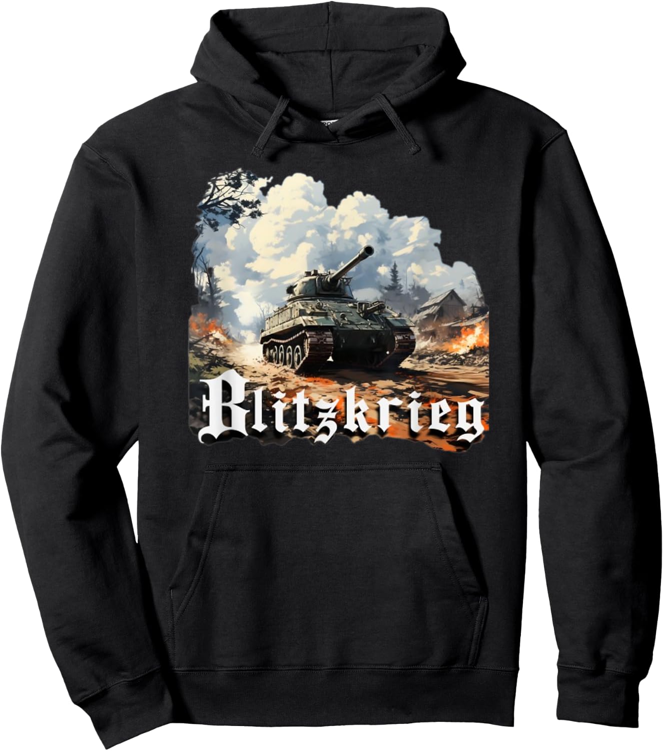 World War 2 Blitzkrieg Hoodie - Hoodie | Black