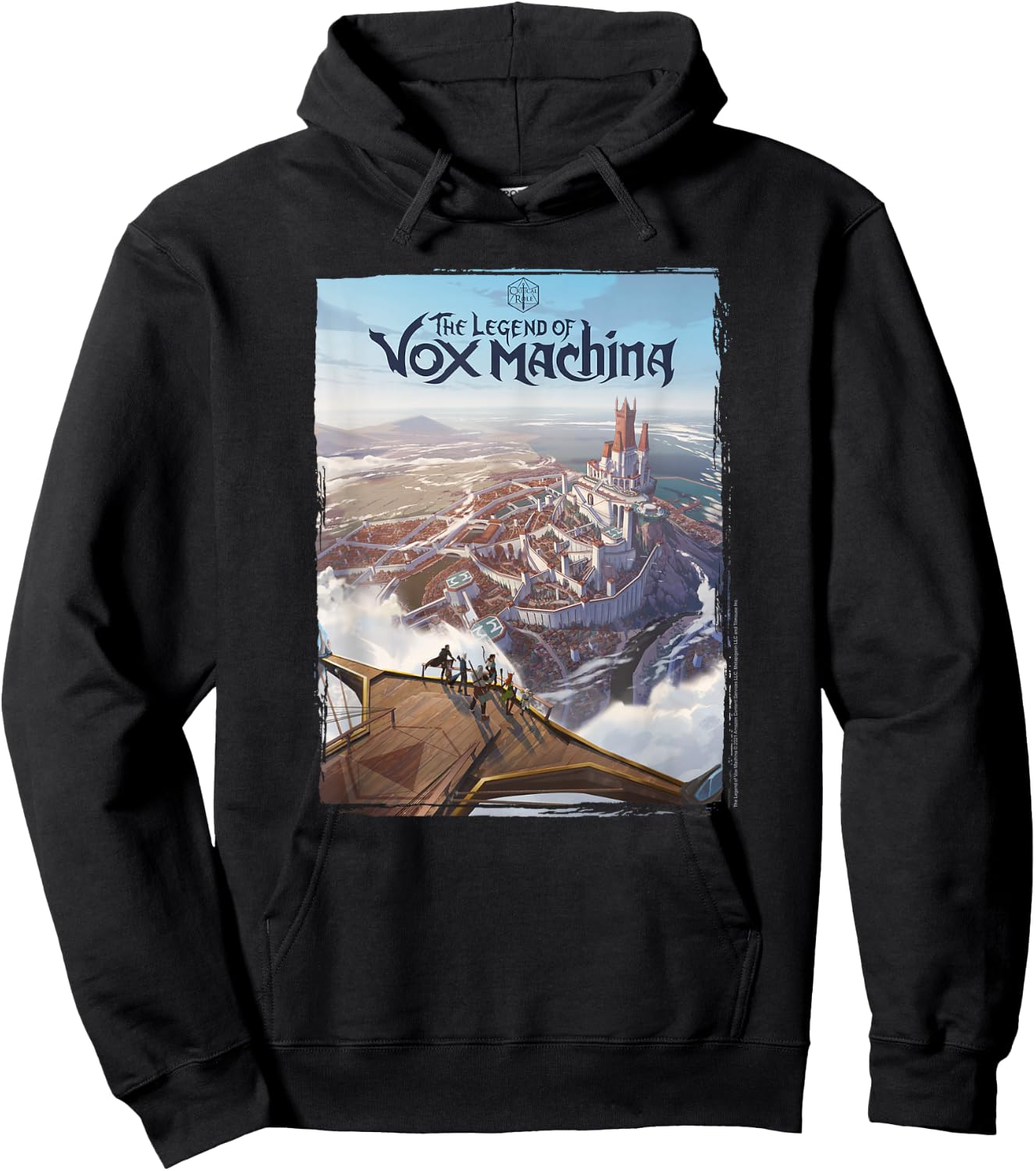 The Legend of Vox Machina Poster Art Small Hoodie - Hoodie | Black