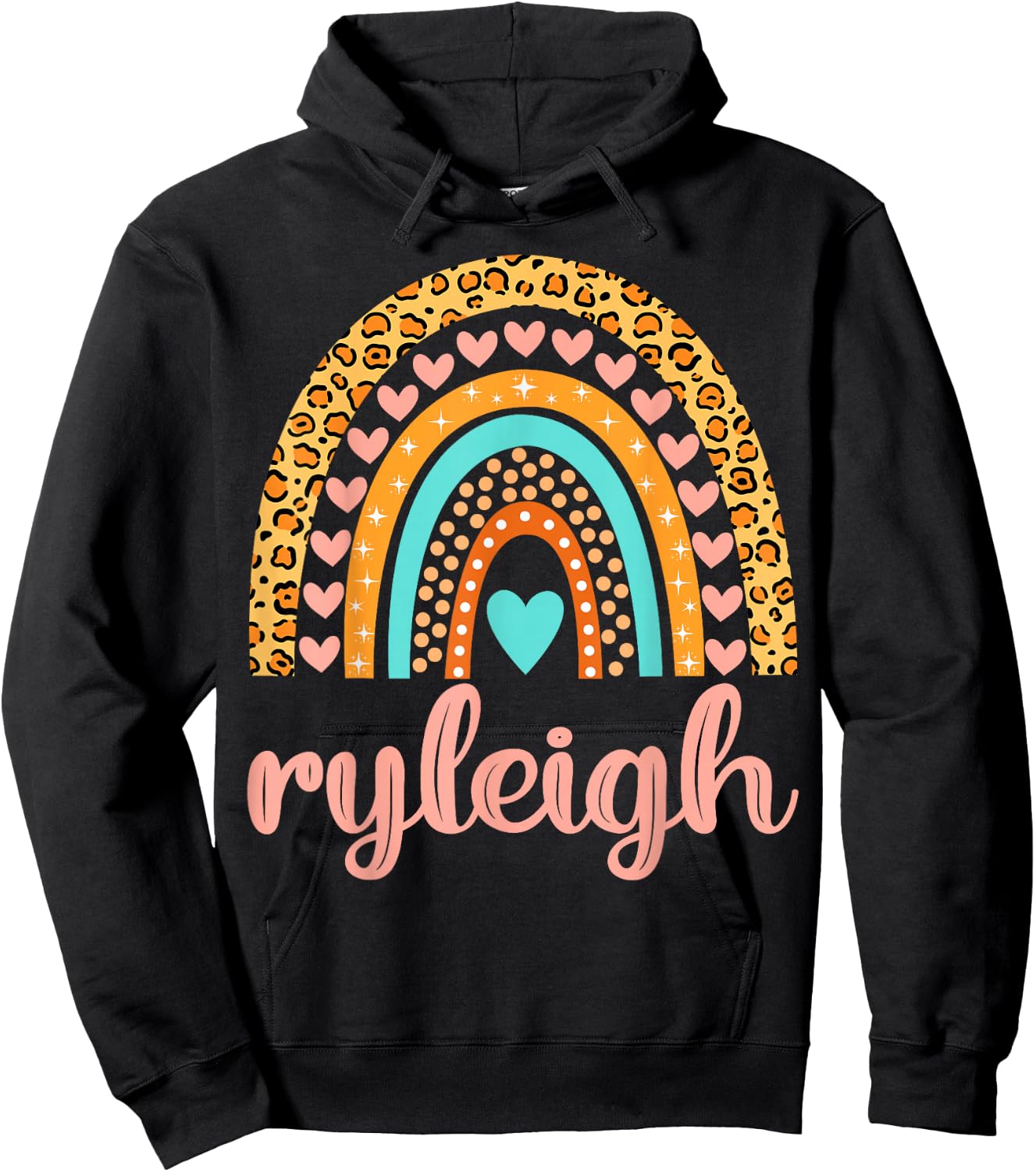 Ryleigh Ryleigh Name Birthday Shirt Gift Hoodie - Hoodie | Black