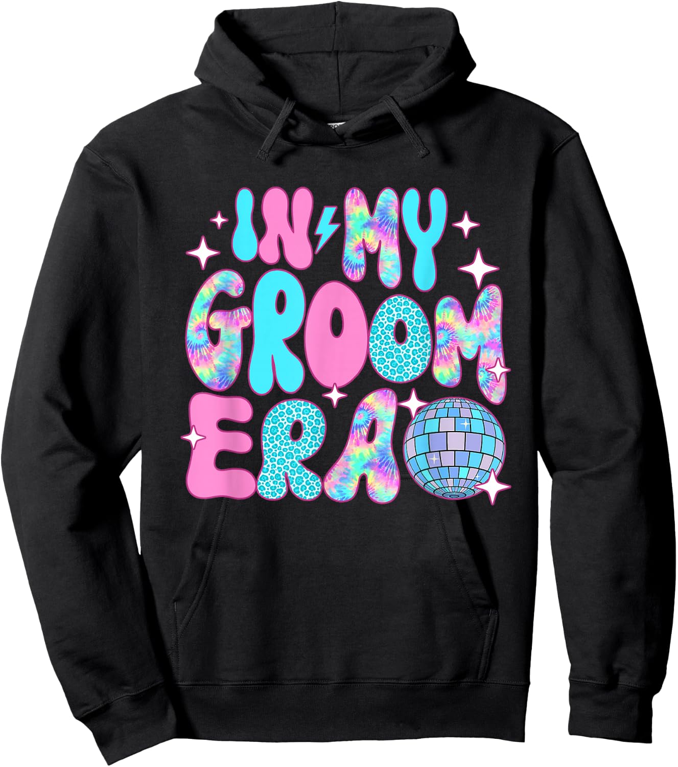 Disco In My Groom Era Hoodie - Hoodie | Black