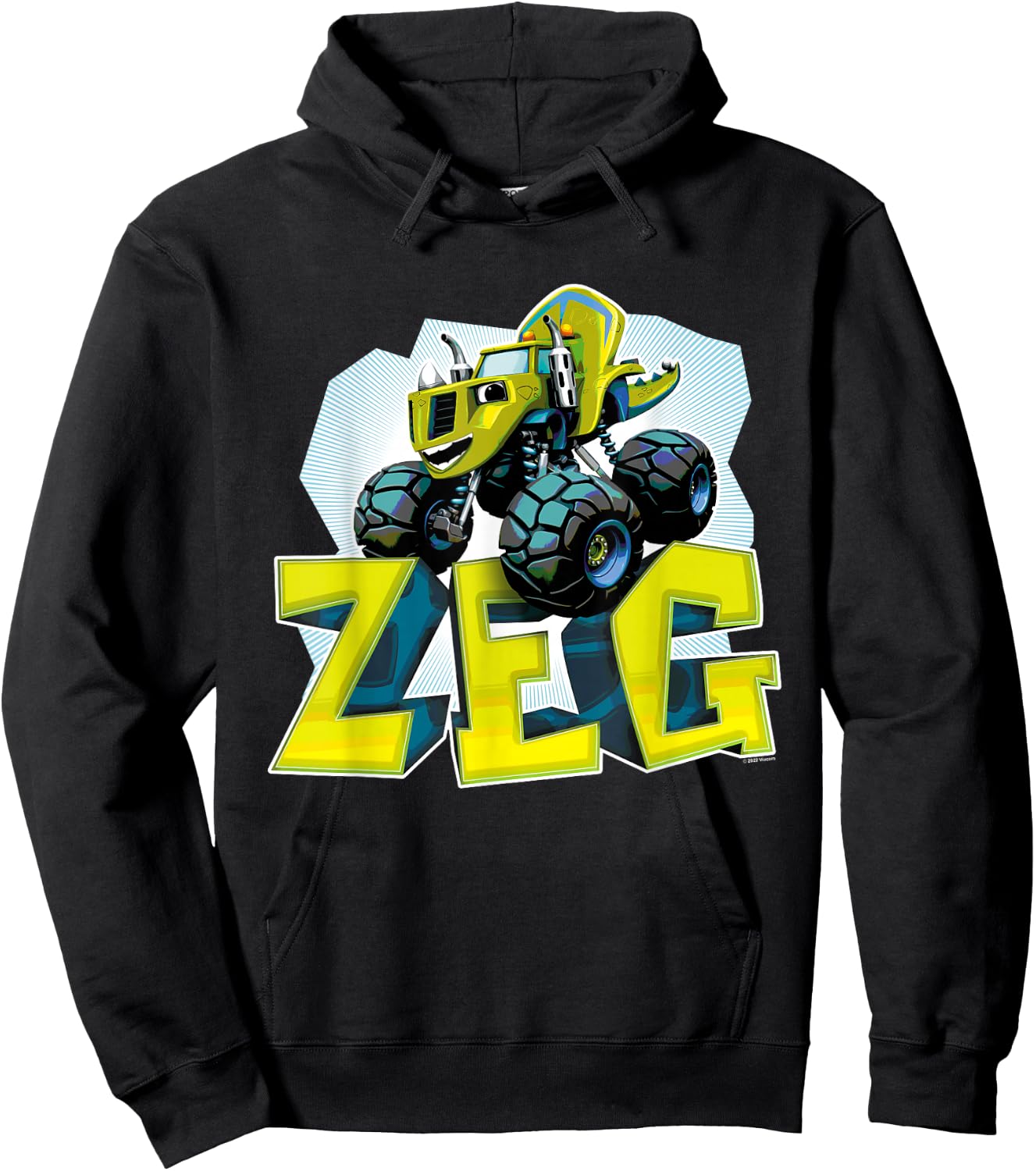 Blaze and the Monster Machines Zeg Badge Hoodie - Hoodie | Black