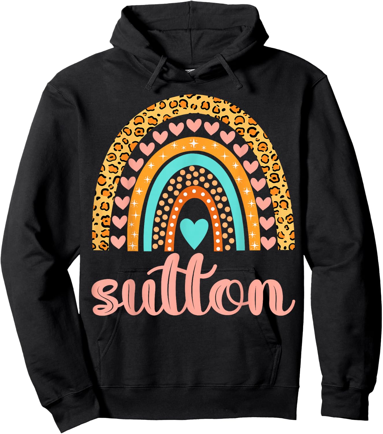 Sutton Sutton Name Birthday Shirt Gift Hoodie - Hoodie | Black