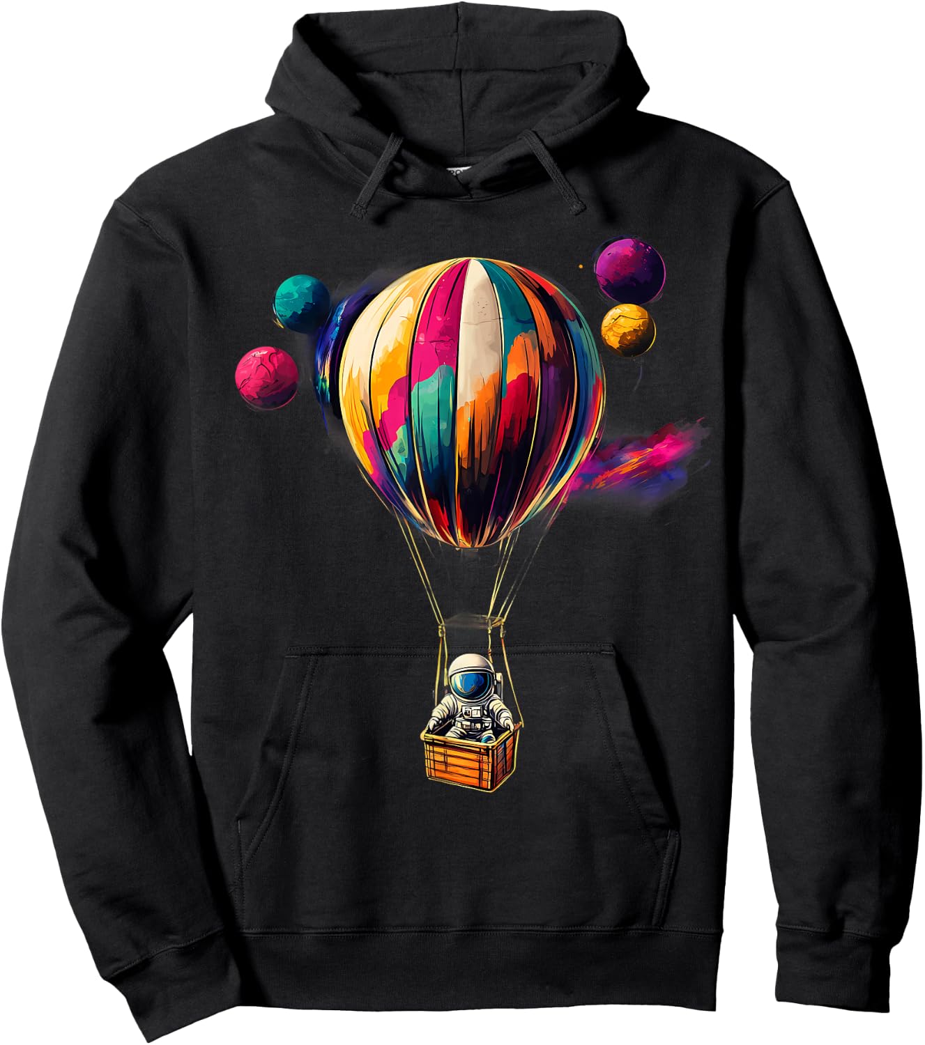 Hot Air Balloon Ride Festival Hot Air Ballooning Hoodie - Hoodie | Black