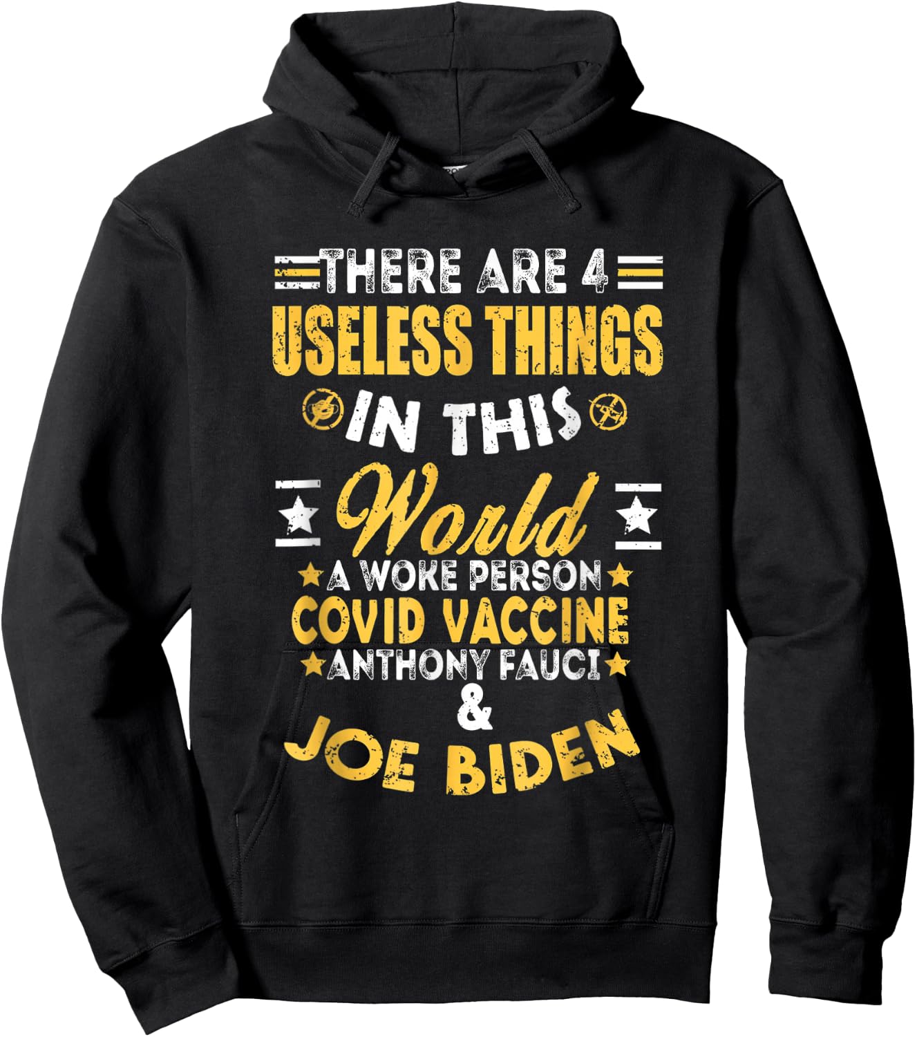 There Are Four Useless Things In This World Quote Funny Hoodie - Hoodie | Black