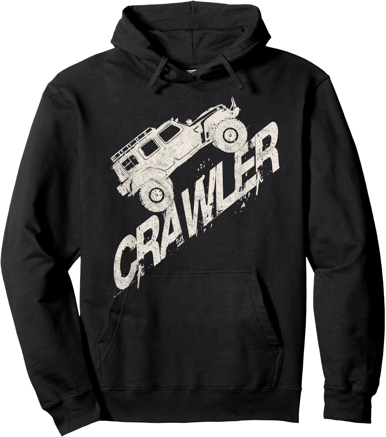 Crawler Rc Car Rock Scaler Scale Rc Offroad Truck Clawling Hoodie - Hoodie | Black