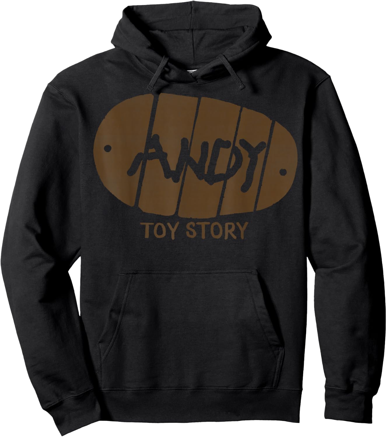 Disney Pixar Andy Footprint Logo Hoodie - Hoodie | Black