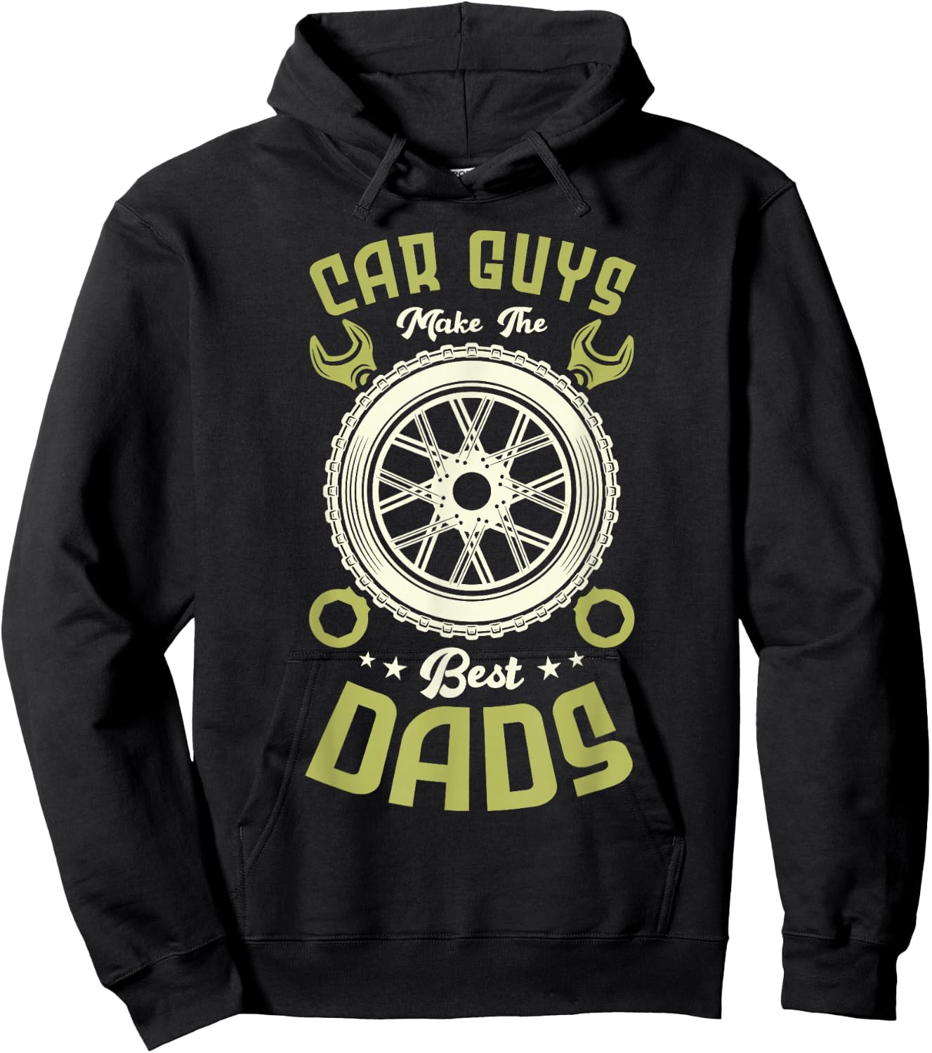 Car guys make the best dads Car mechanic Funny Mechanic Hoodie - Hoodie | Black