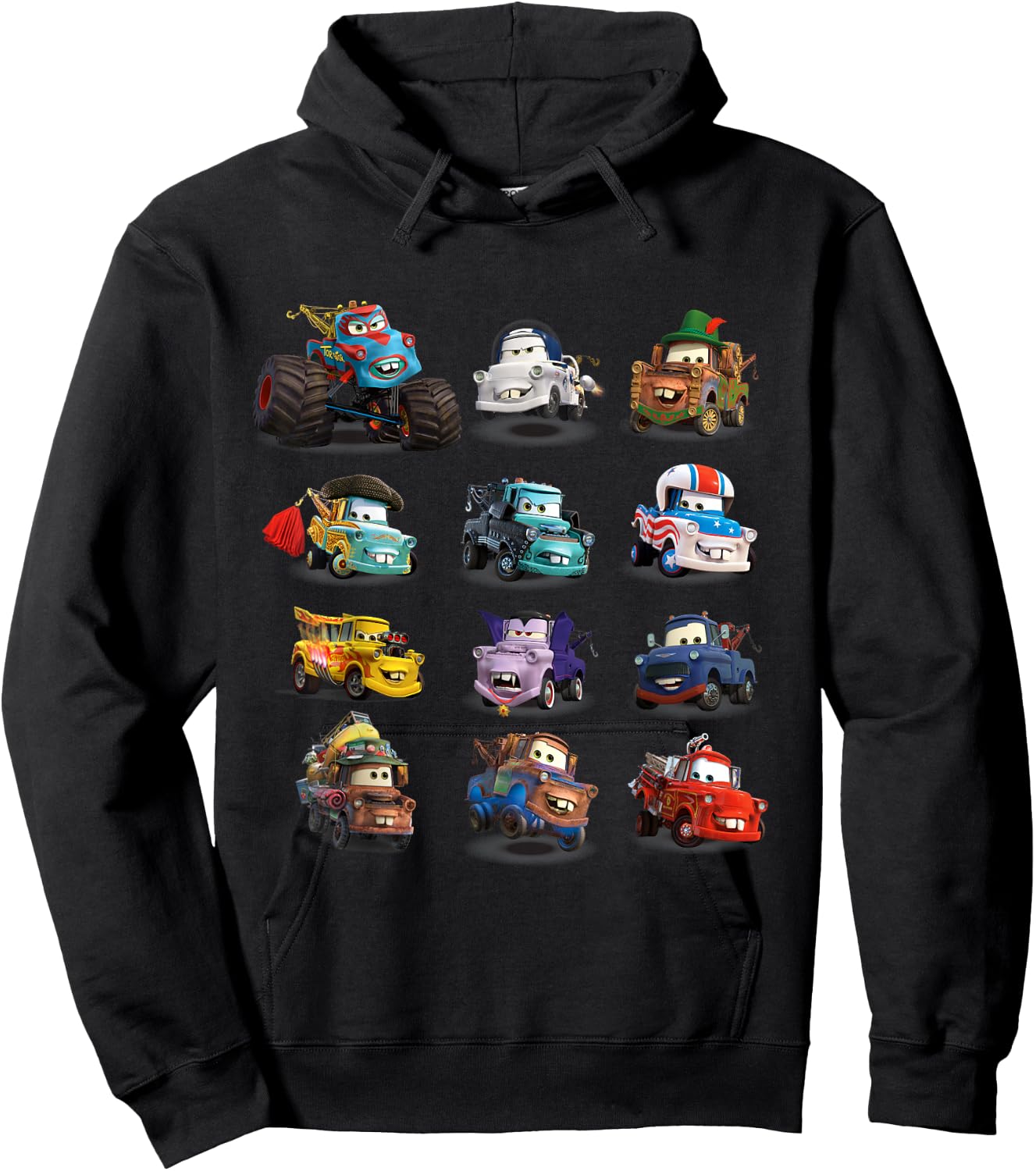 Disney and Pixar’s Cars Many Maters Hoodie - Hoodie | Black