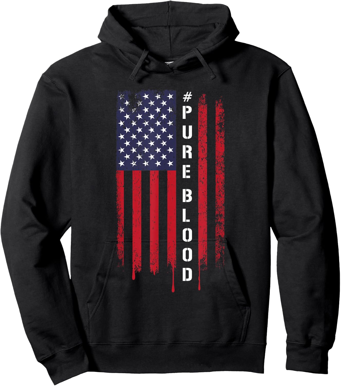 Pure Blood Movement #PUREBLOOD Hoodie - Hoodie | Black
