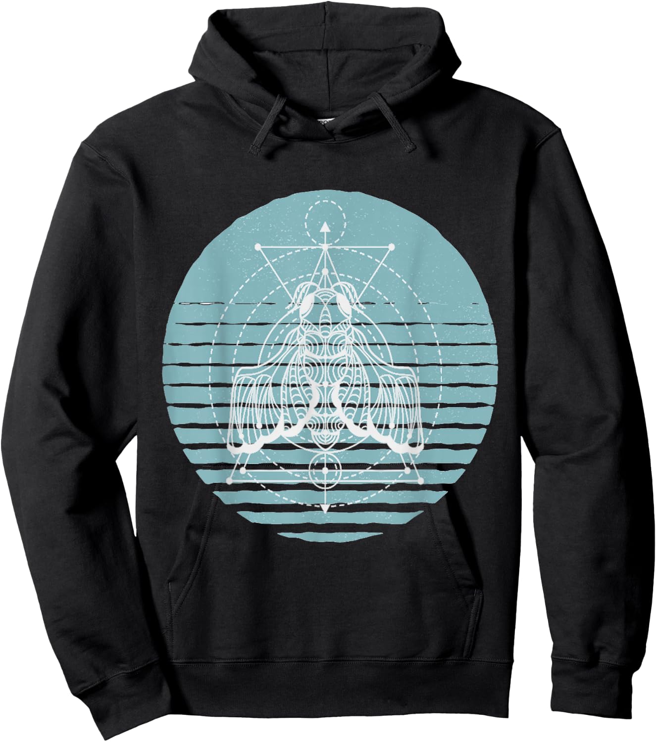 Cicada Symbol Cicada Illustration Cicada Insect Lover Hoodie - Hoodie | Black