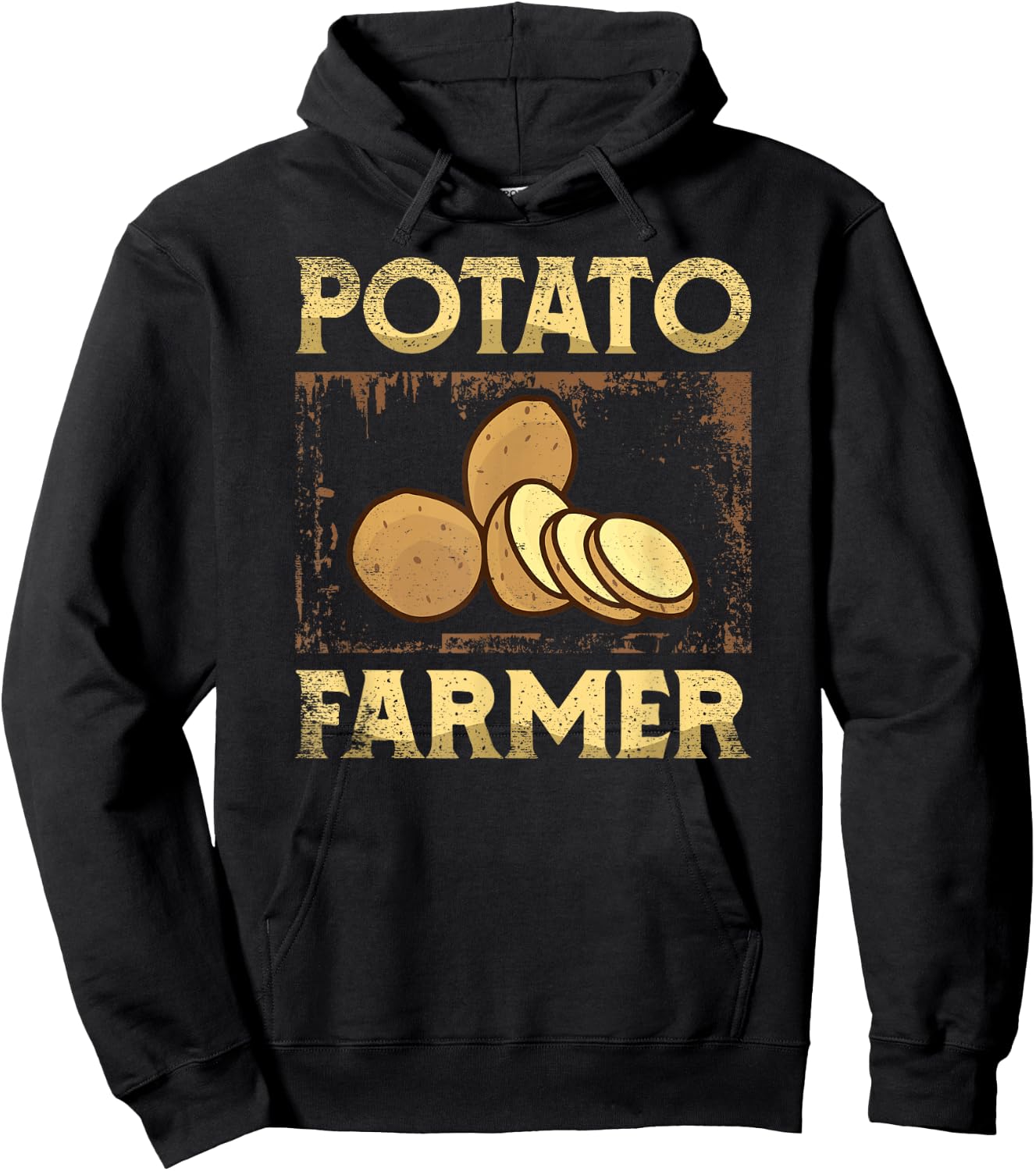 Potato Farmer for a Potato Lovers French Fries Potatoes Hoodie - Hoodie | Black
