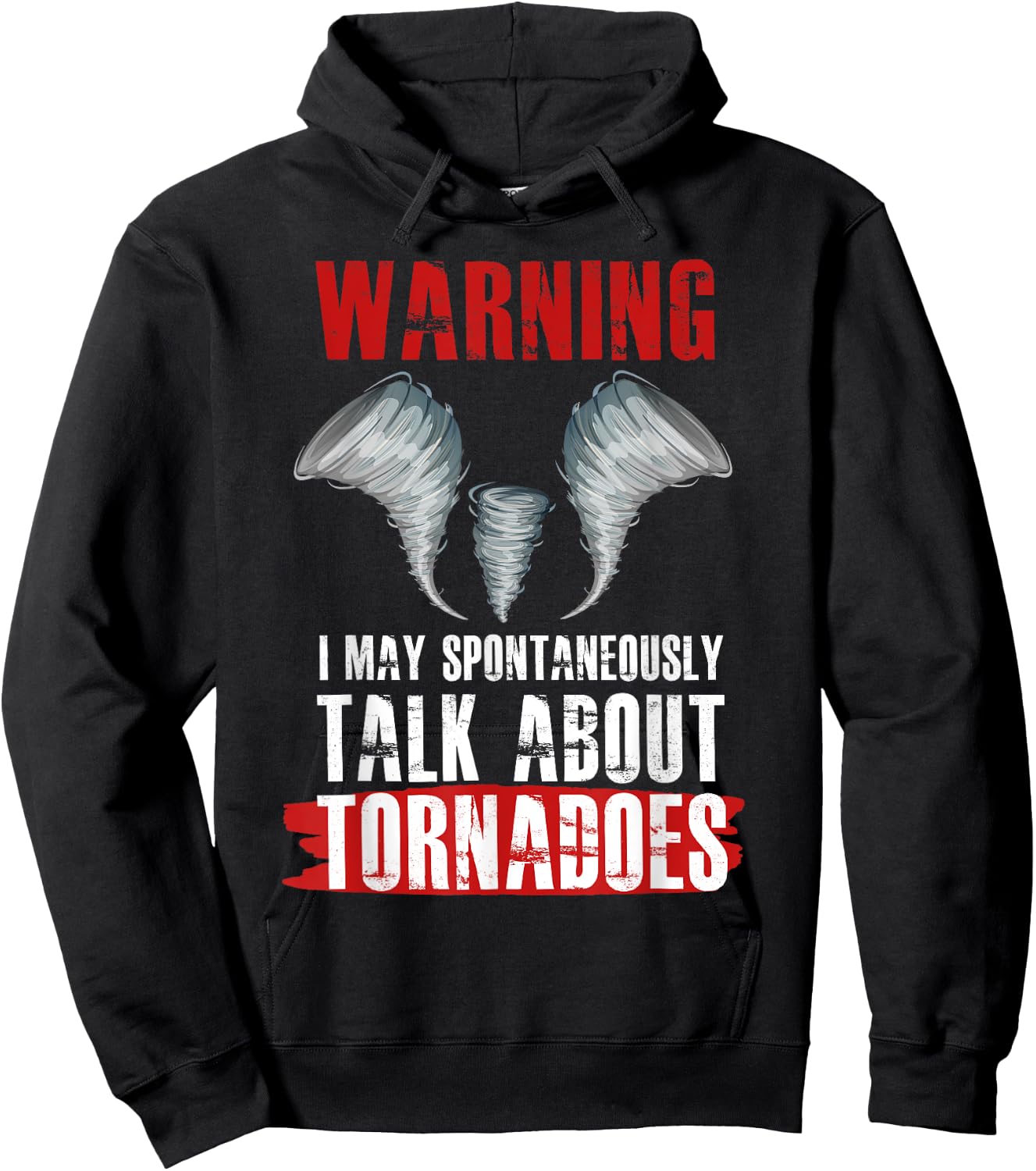 Storm Chaser Shirt Funny Storm Hunter Saying Gift Hoodie - Hoodie | Black