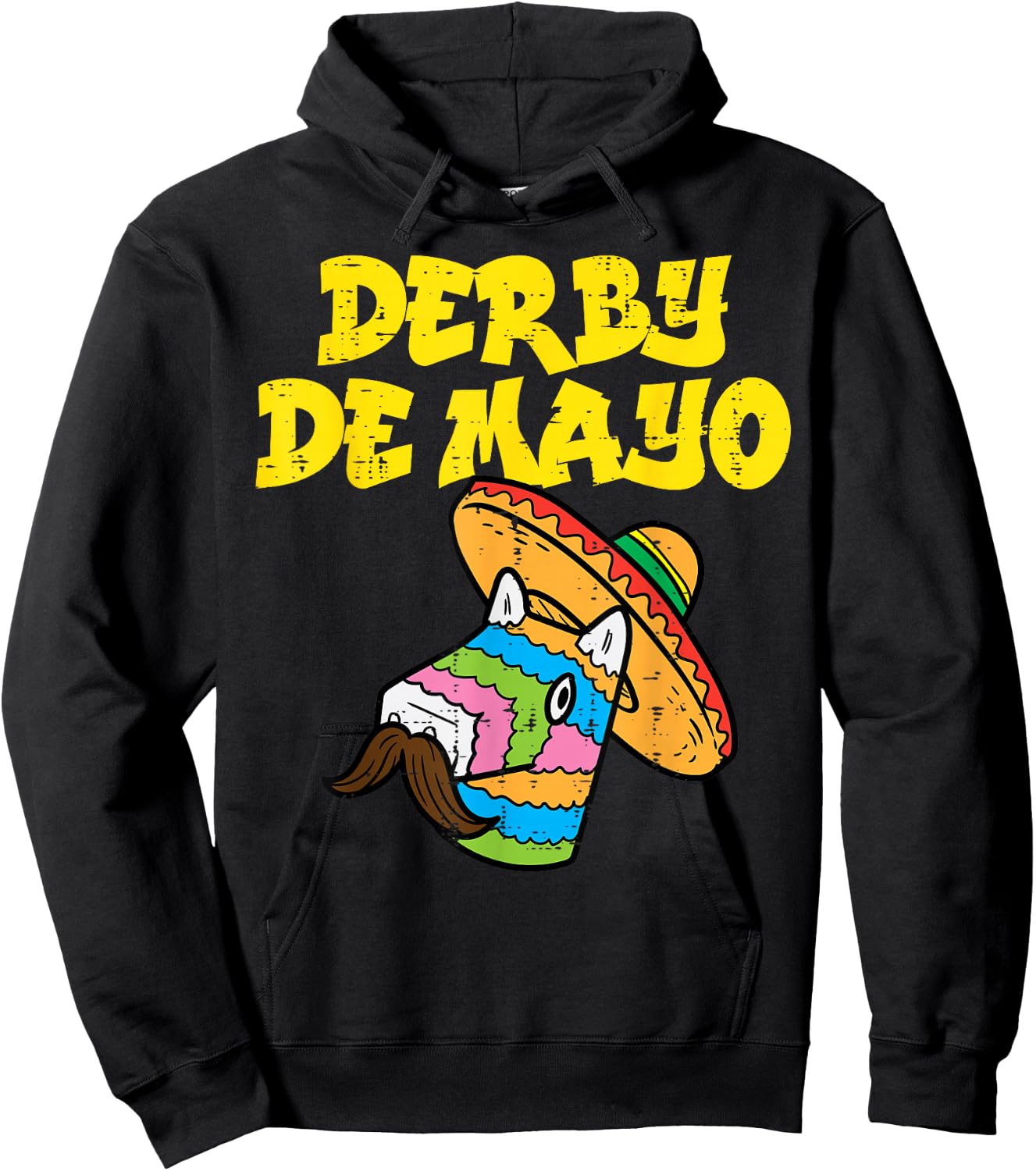 Derby De Mayo Pinata Cinco De Mayo Mexican Fiesta Party Hoodie - Hoodie | Black
