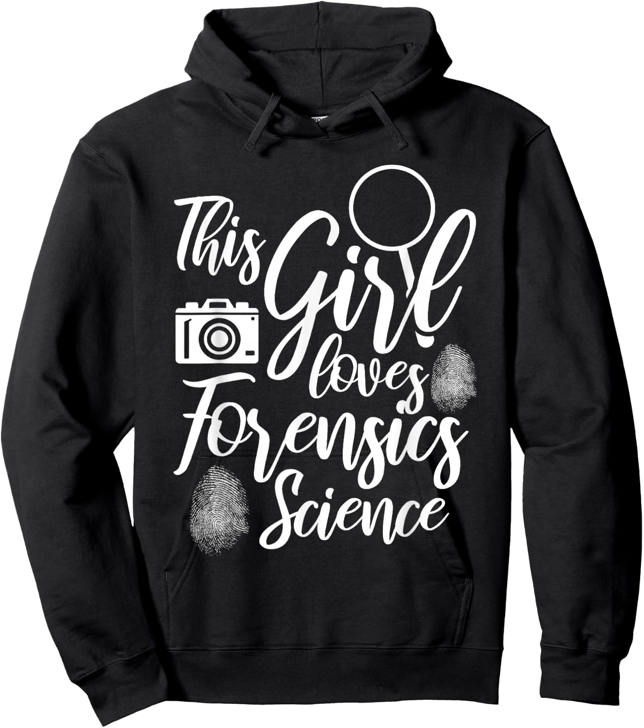 Forensic Scientist Forensic Investigator Forensic Science Hoodie - Hoodie | Black