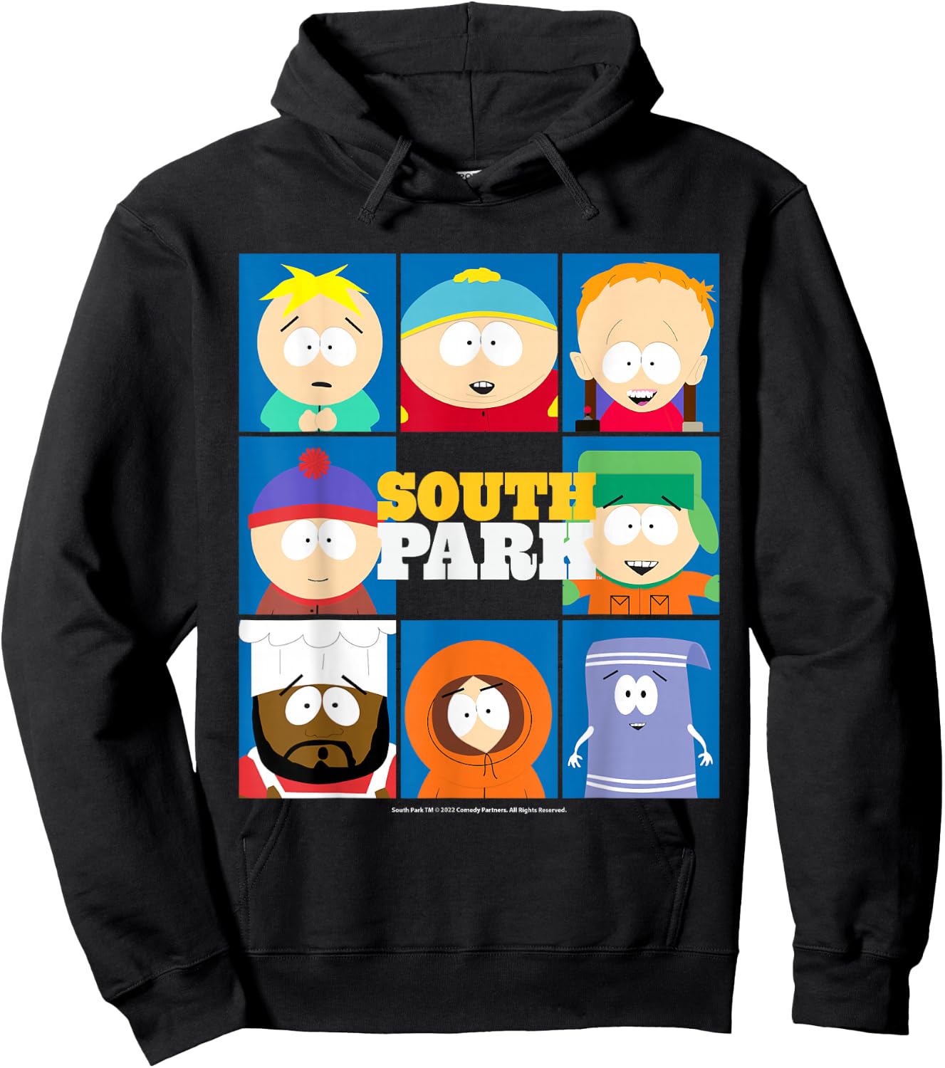 South Park Cast Framed Together Hoodie - Hoodie | Black