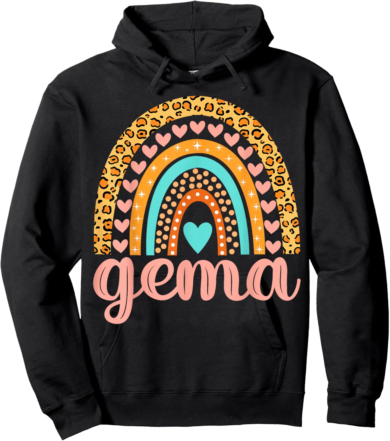 Gema Gema Name Birthday Shirt Gift Hoodie - Hoodie | Black