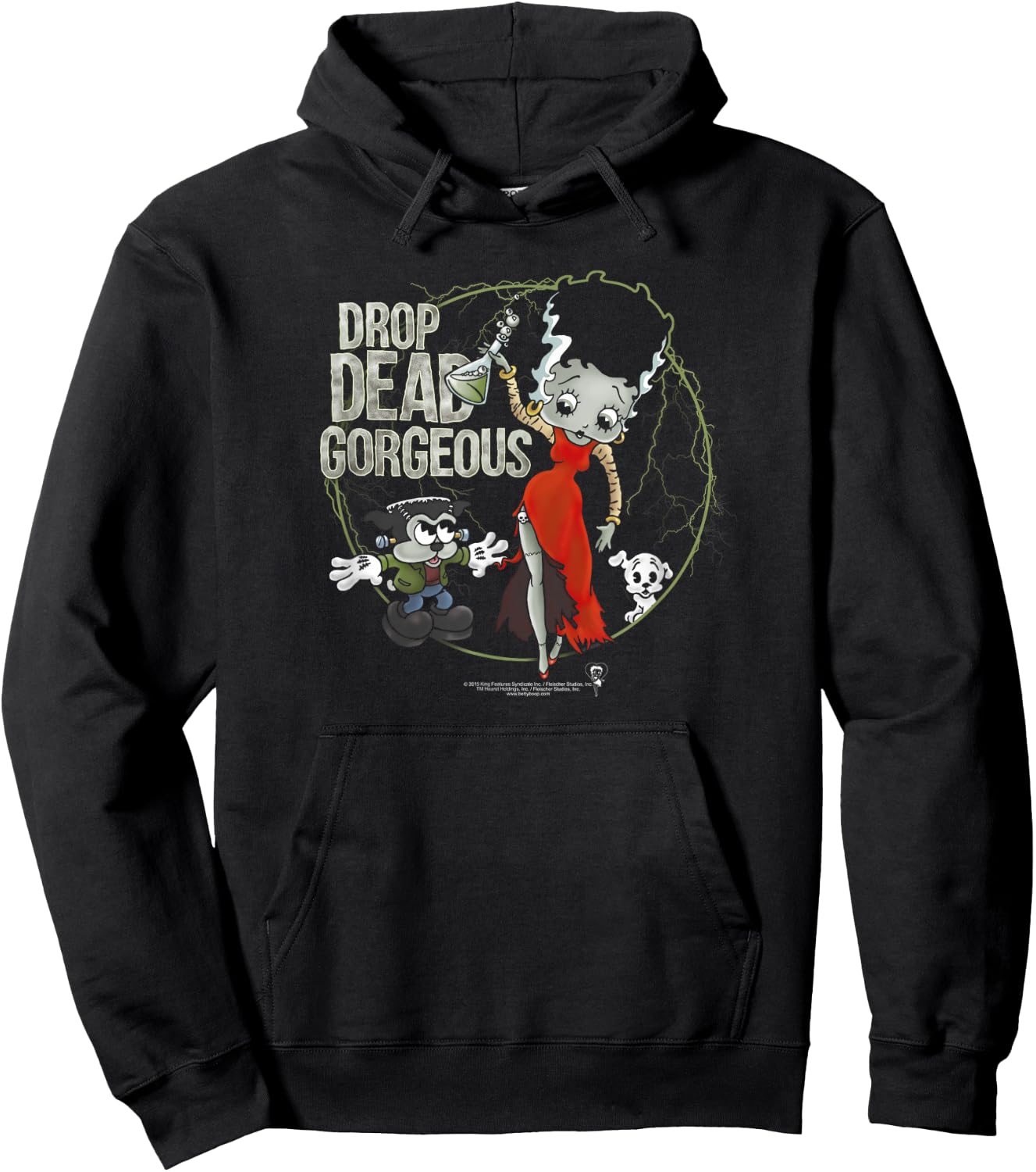 Betty Boop Drop Dead Gorgeous Hoodie - Hoodie | Black