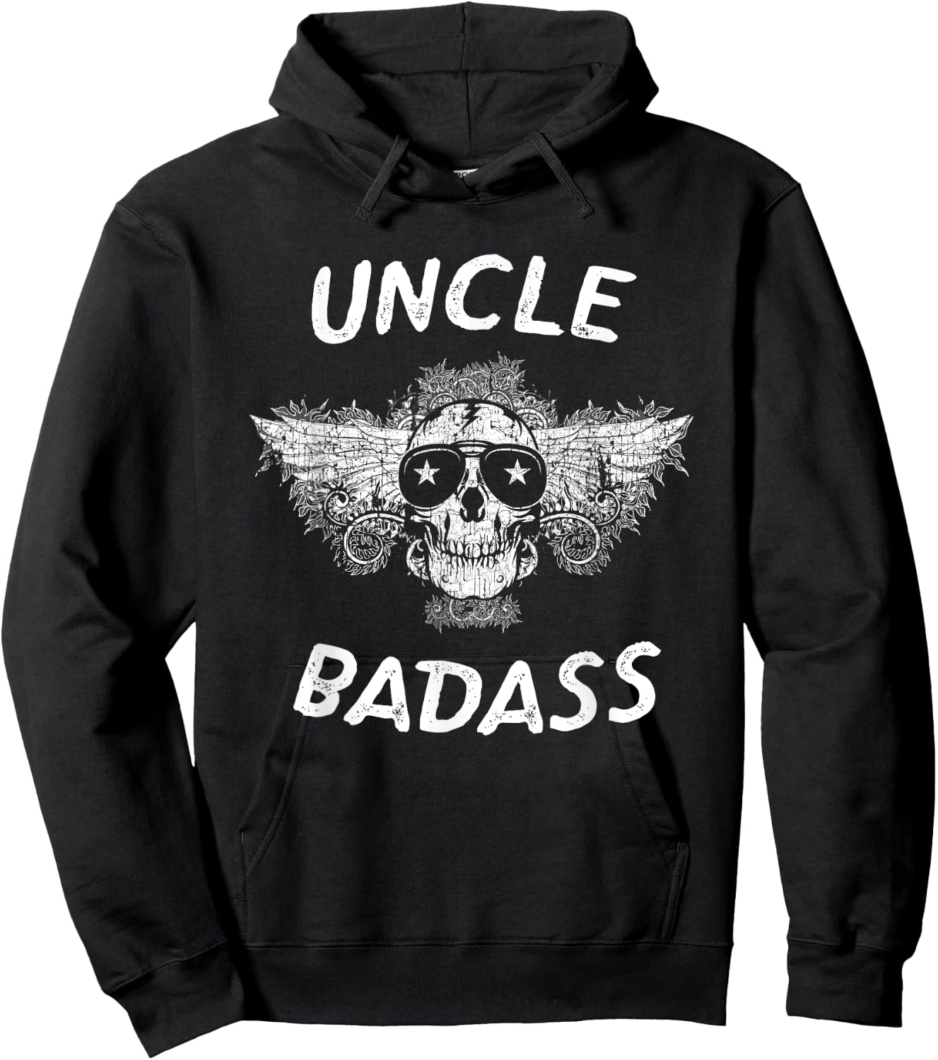 Uncle Badass Hoodie - Hoodie | Black