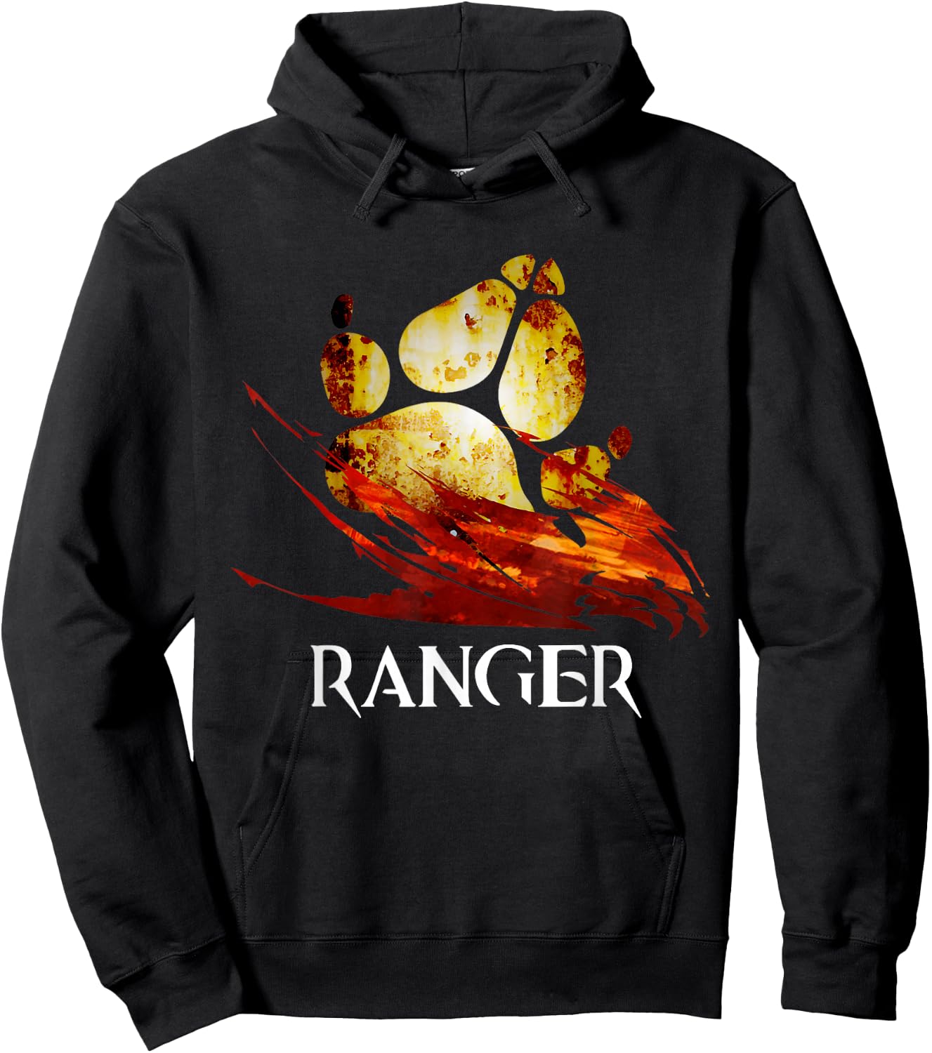 Ranger profession Fantasy medieval Wars MMORPG gamer Hoodie - Hoodie | Black