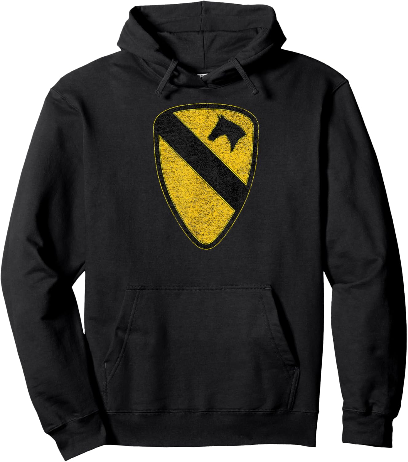 1st Cavalry Division Army First Team Fort Hood Us Usa Hoodie - Hoodie | Black