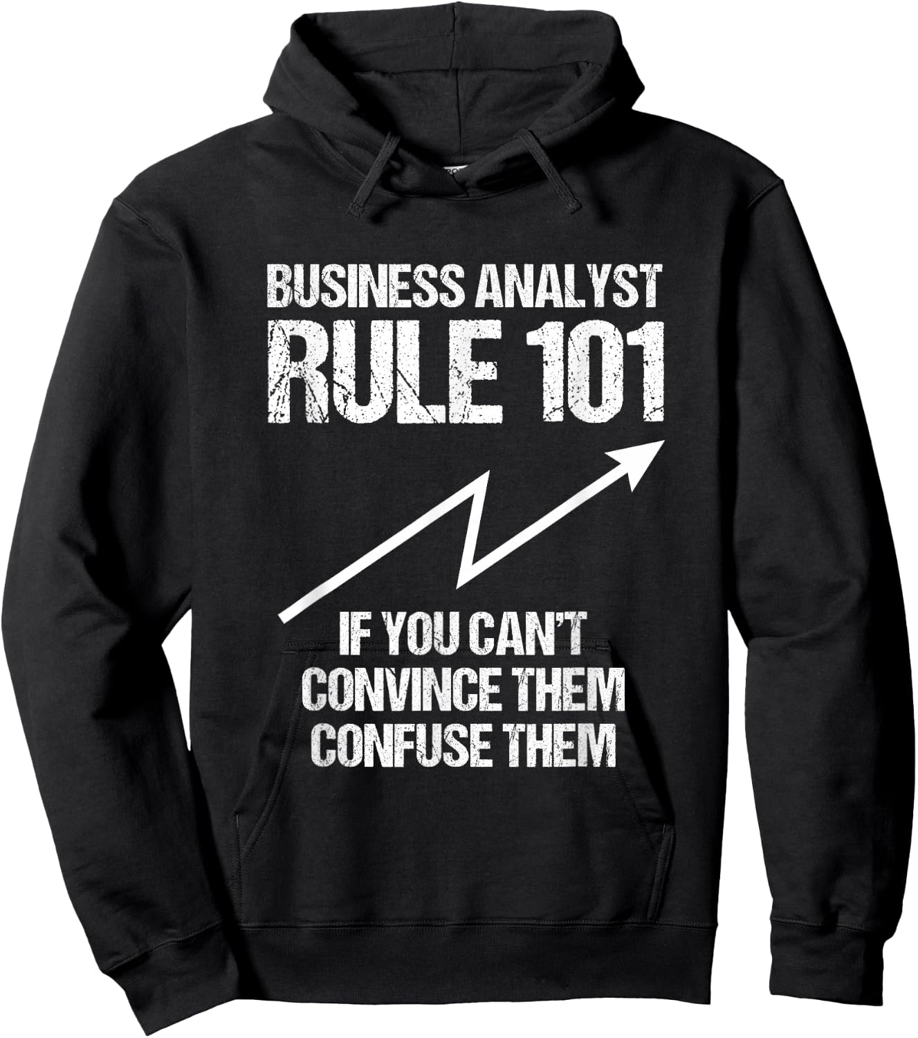 Business Analyst Rule Data Scientist Data Systems Hoodie - Hoodie | Black