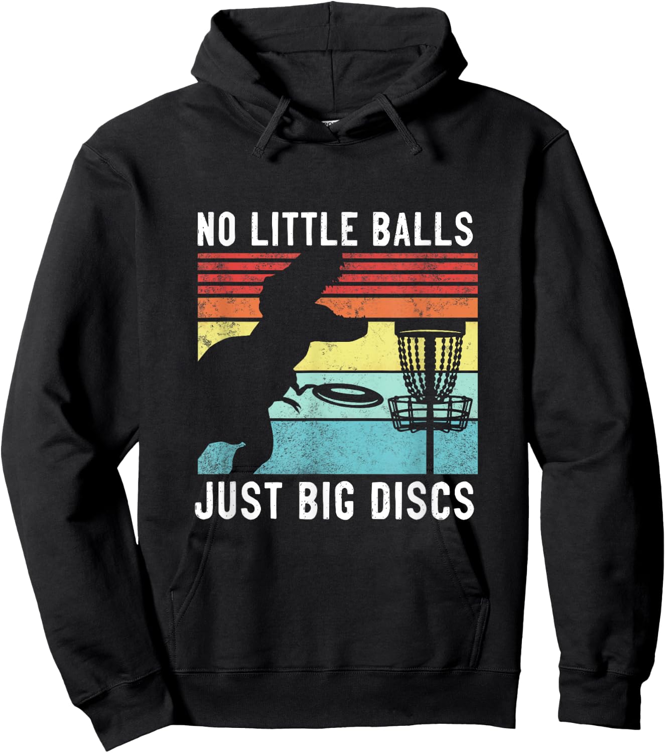 Funny Disc Golf Hoodie - Hoodie | Black