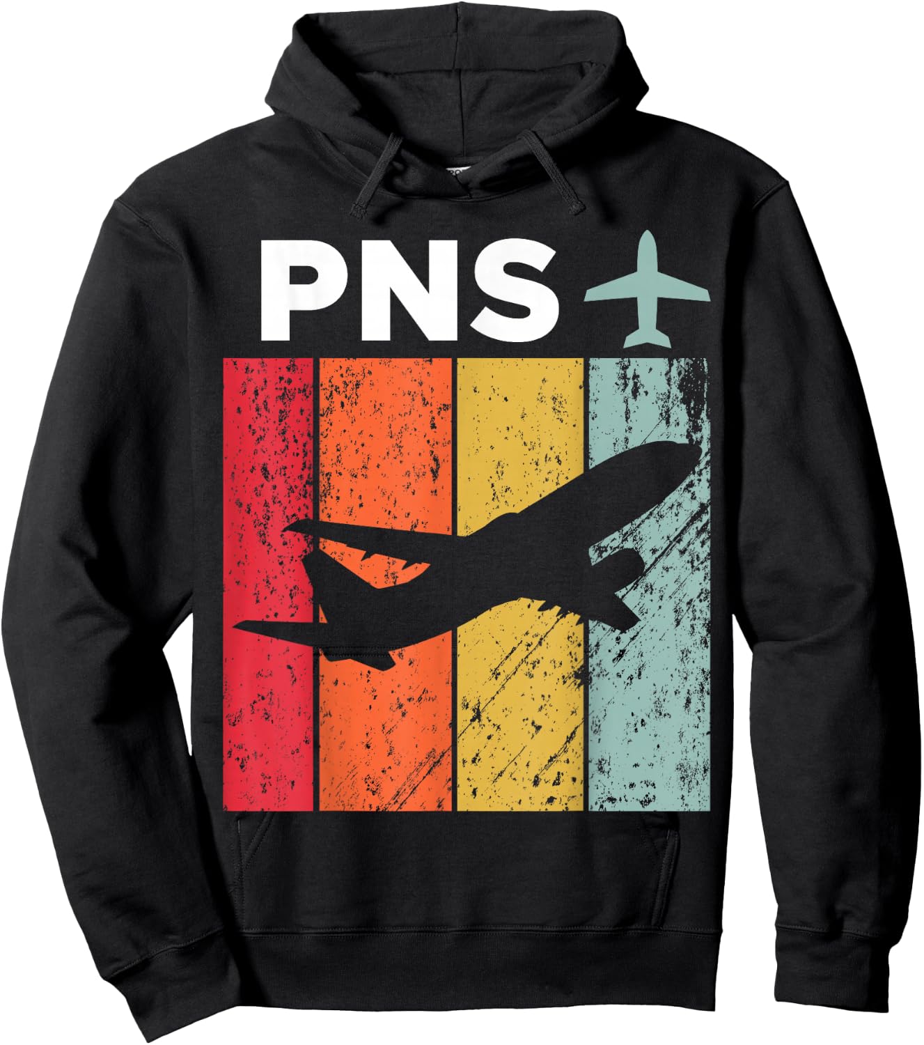 T-Shirt Hoodie - Hoodie | Black