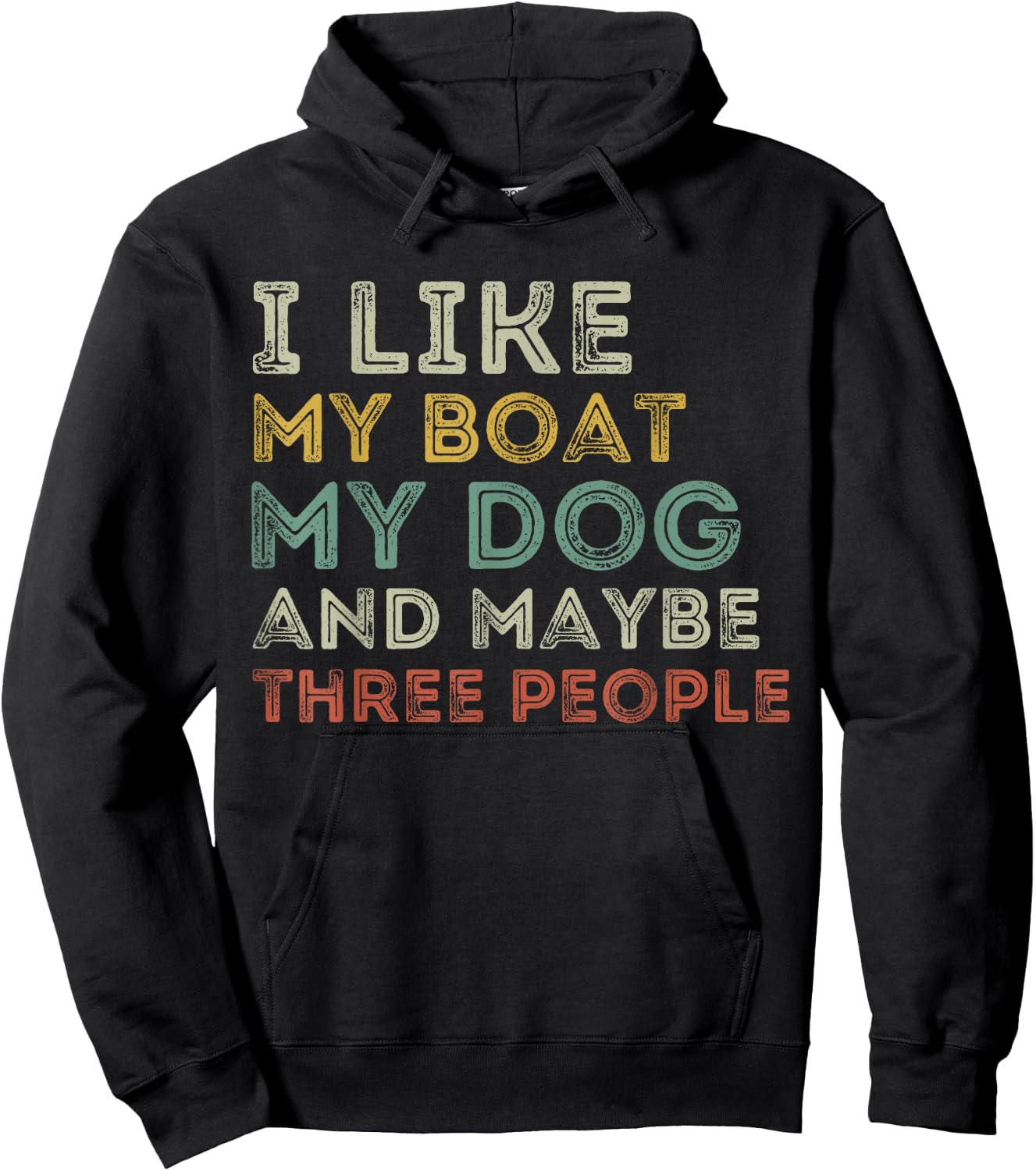 Funny Boating Gifts Women Boaters Boat Owner Hoodie - Hoodie | Black