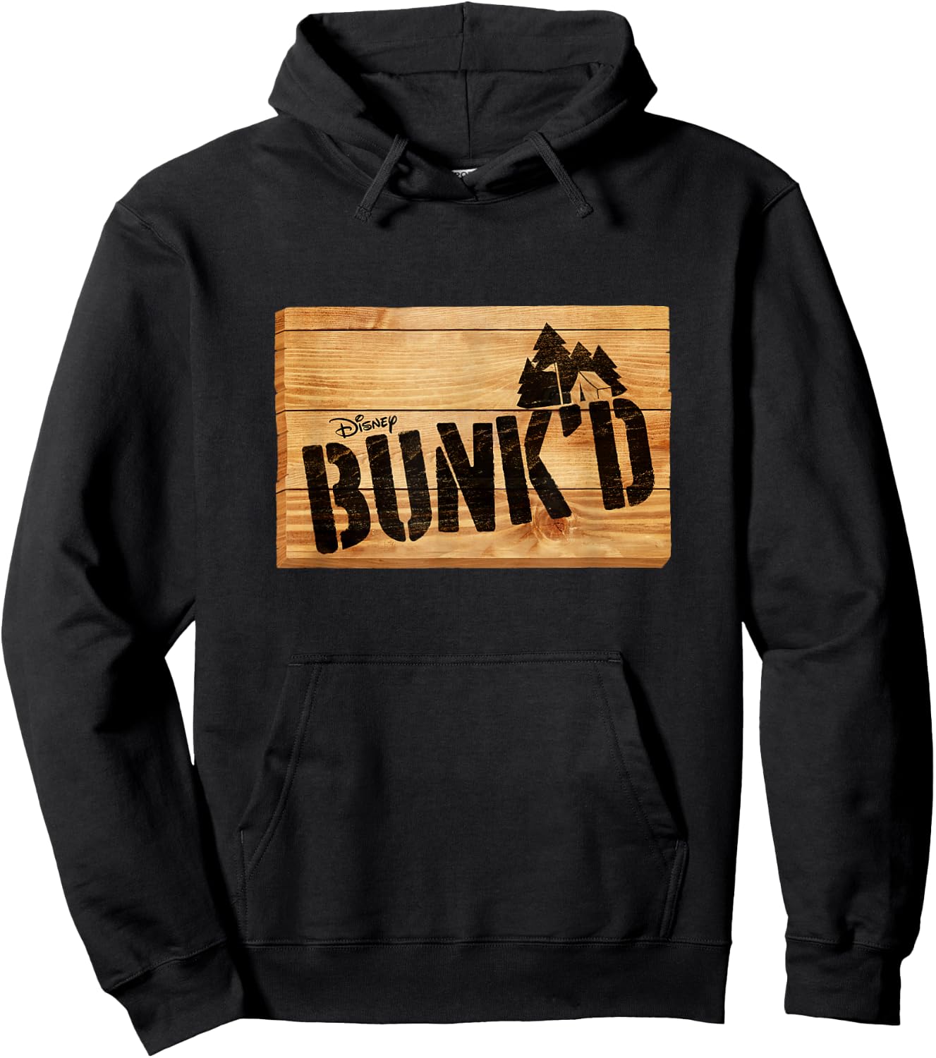 Disney Channel Bunk'd logo Hoodie - Hoodie | Black