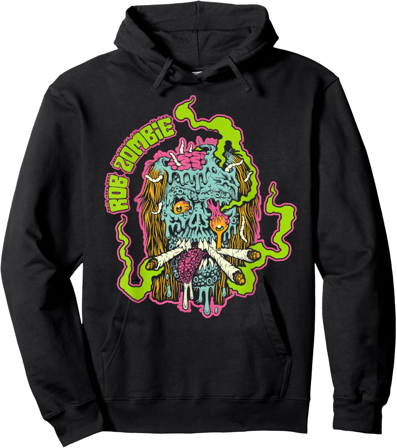 Rob Zombie – Smoke Your Grass Hoodie - Hoodie | Black