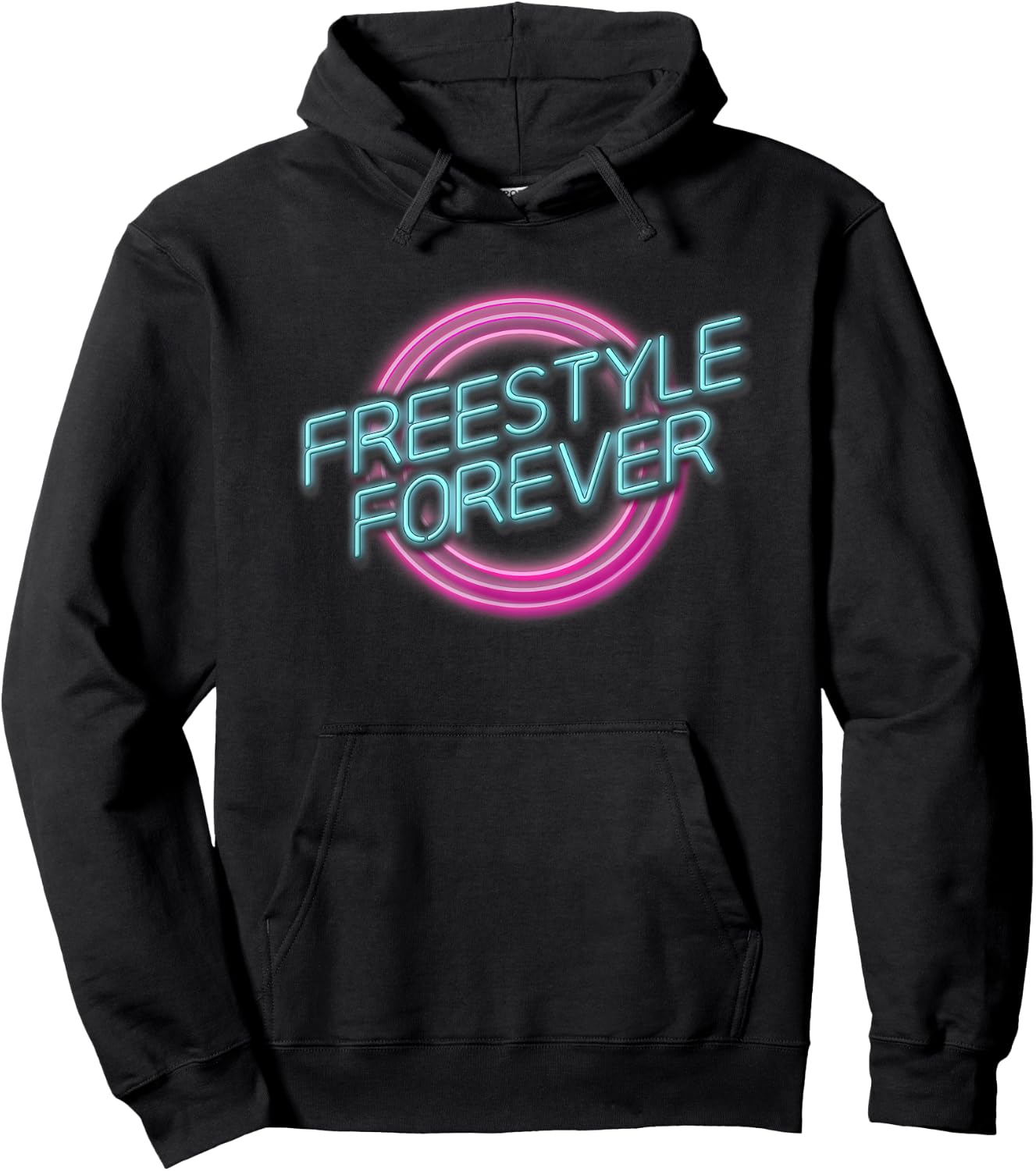 Freestyle Forever Concert Great 80s Music Hoodie - Hoodie | Black
